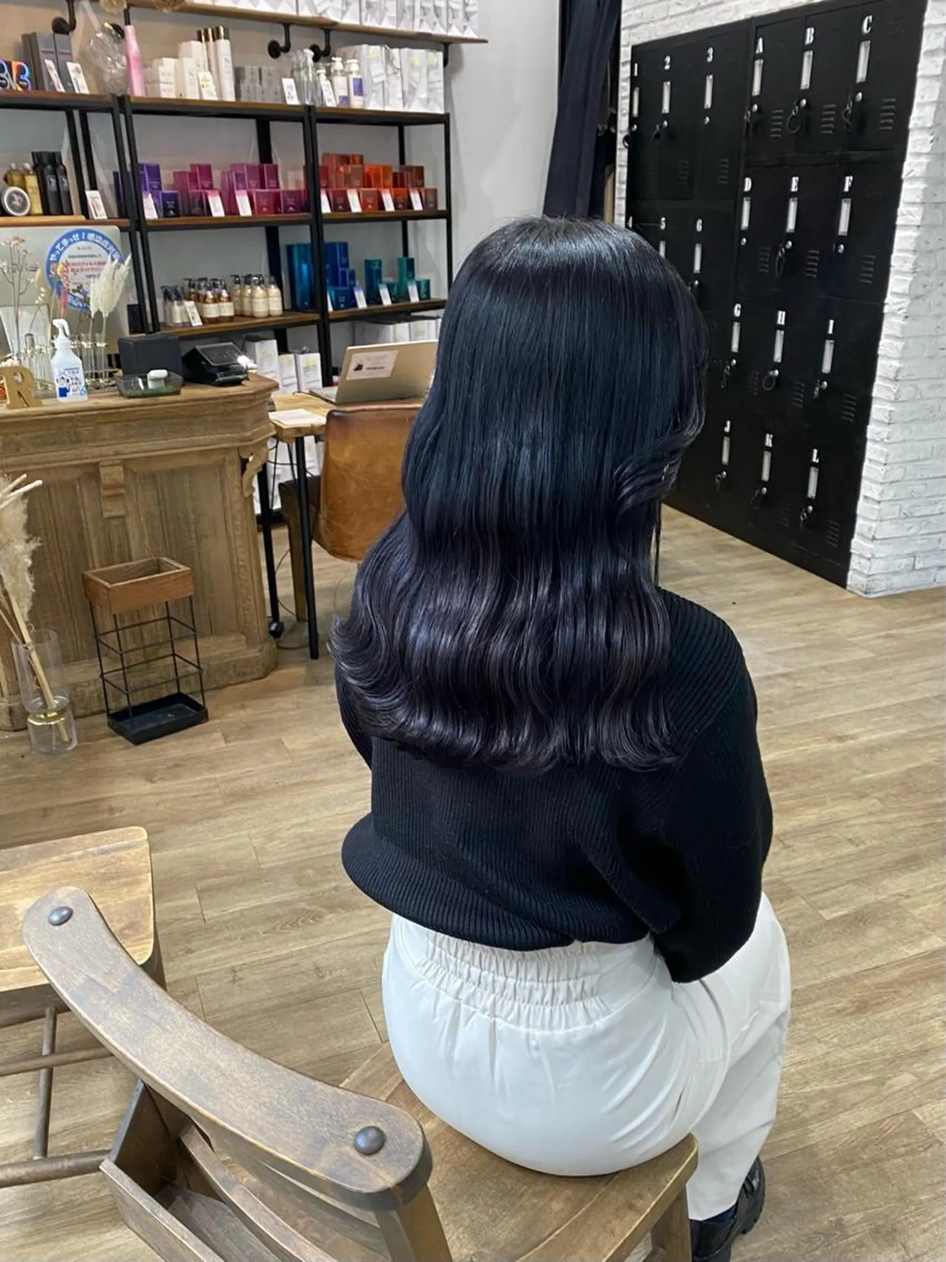 ロング カラー ヘアアレンジ ブリーチ 韓国風カラー ラベンダーカラー 韓国風ヘア ヘアカラー トリートメント あおい 🍒暖色カラーのヘアスタイル