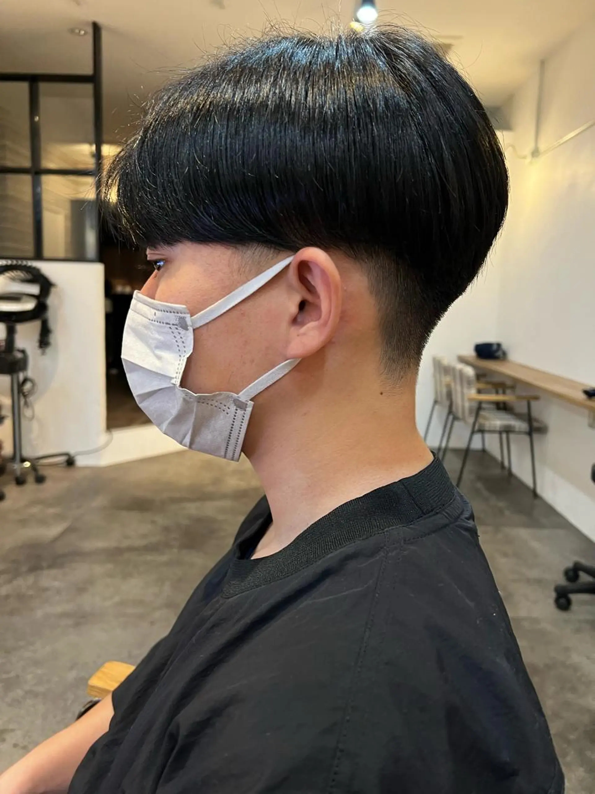 メンズ マッシュ 刈り上げ mia over hairのヘアスタイル