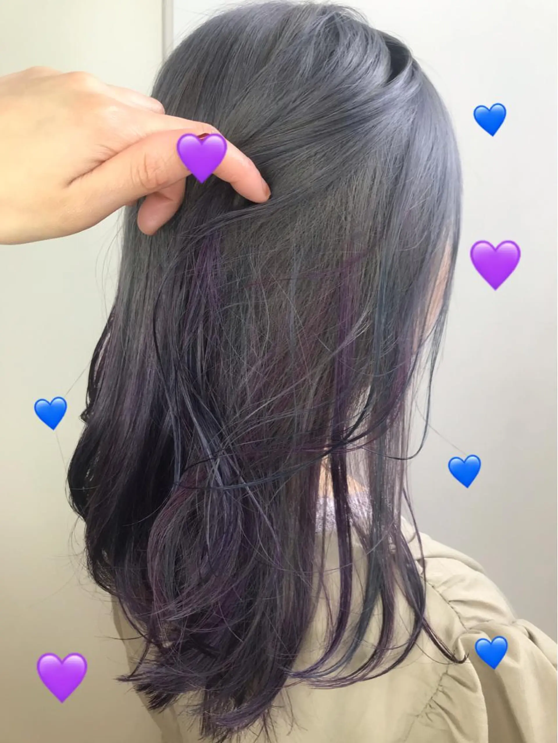 ミディアム カラー EMANON新宿東口所属・新宿駅近♡個室 ♡関口三都季🌜のヘアスタイル
