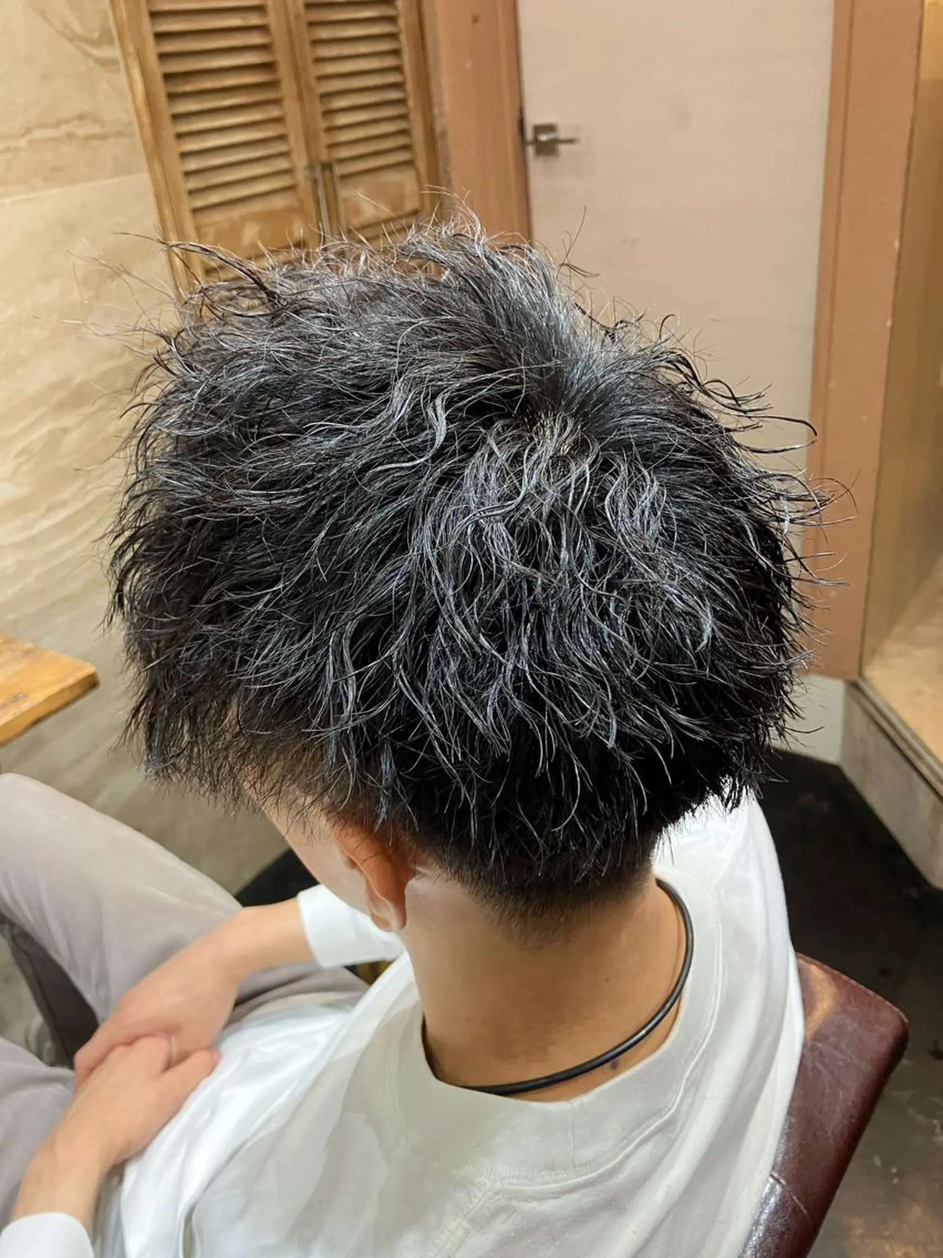 パーマ メンズ カット パーマ メンズ特化/パーマ/ フェードWATARUのヘアスタイル