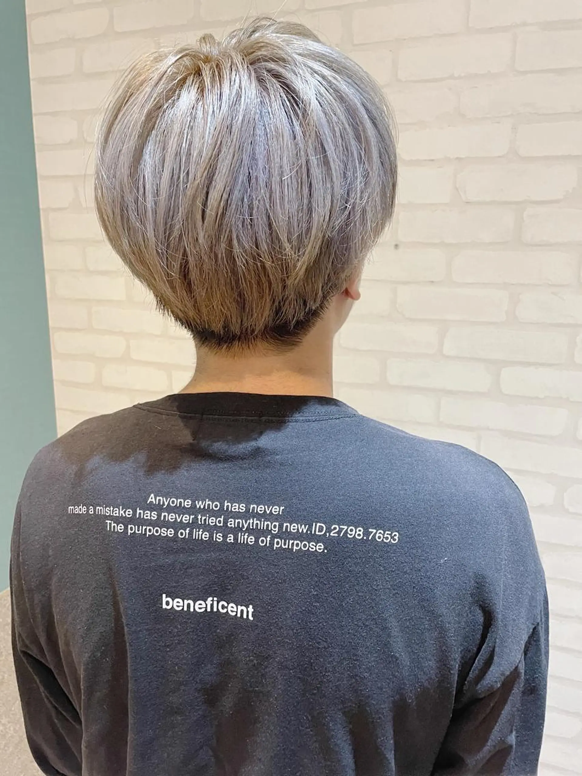 カラー メンズ ケアブリーチ /髪質 改善/古橋圭史郎のヘアスタイル