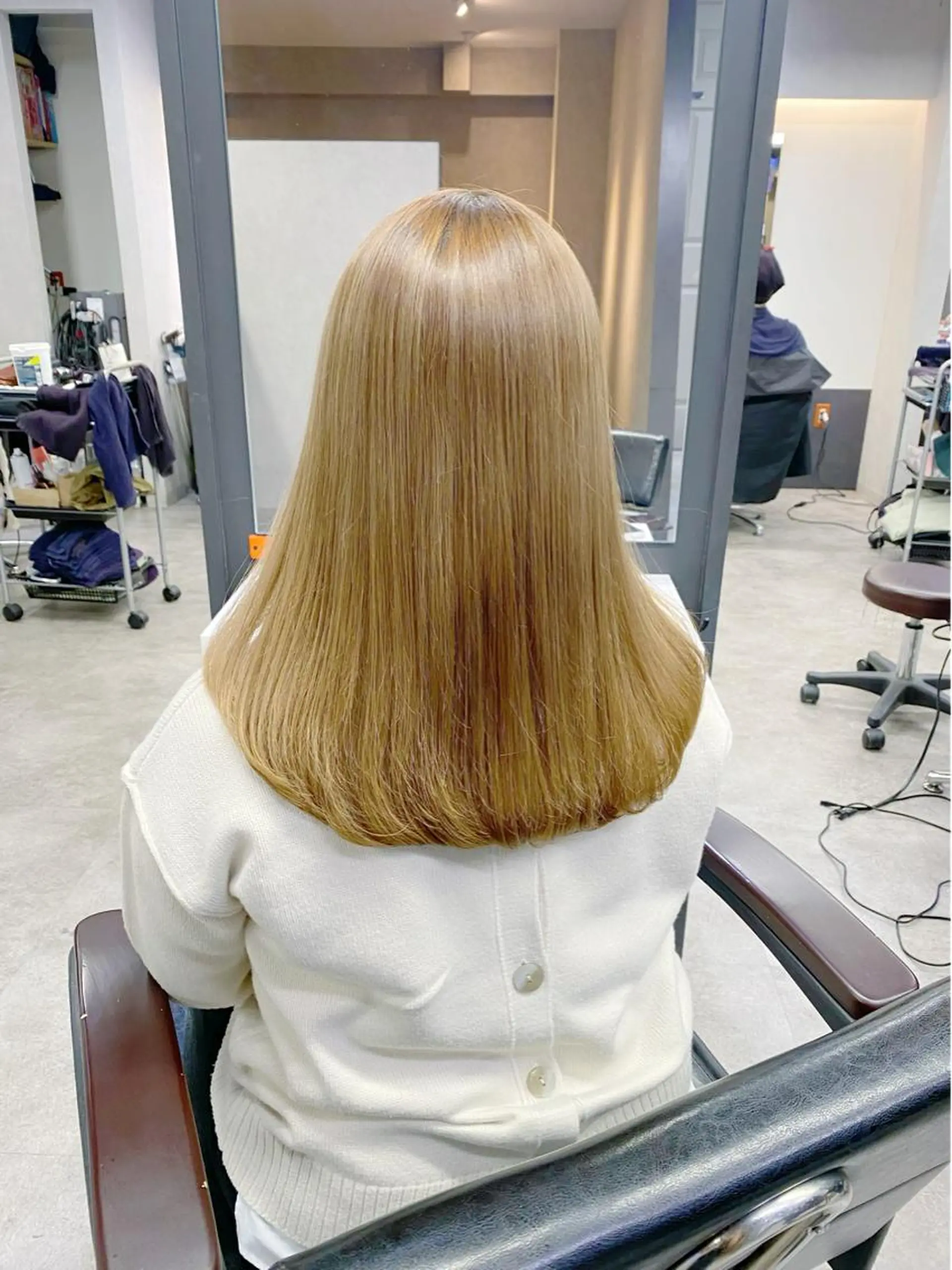 カラー カット ヘアカラー トリートメント 中富 🍪みなのヘアスタイル