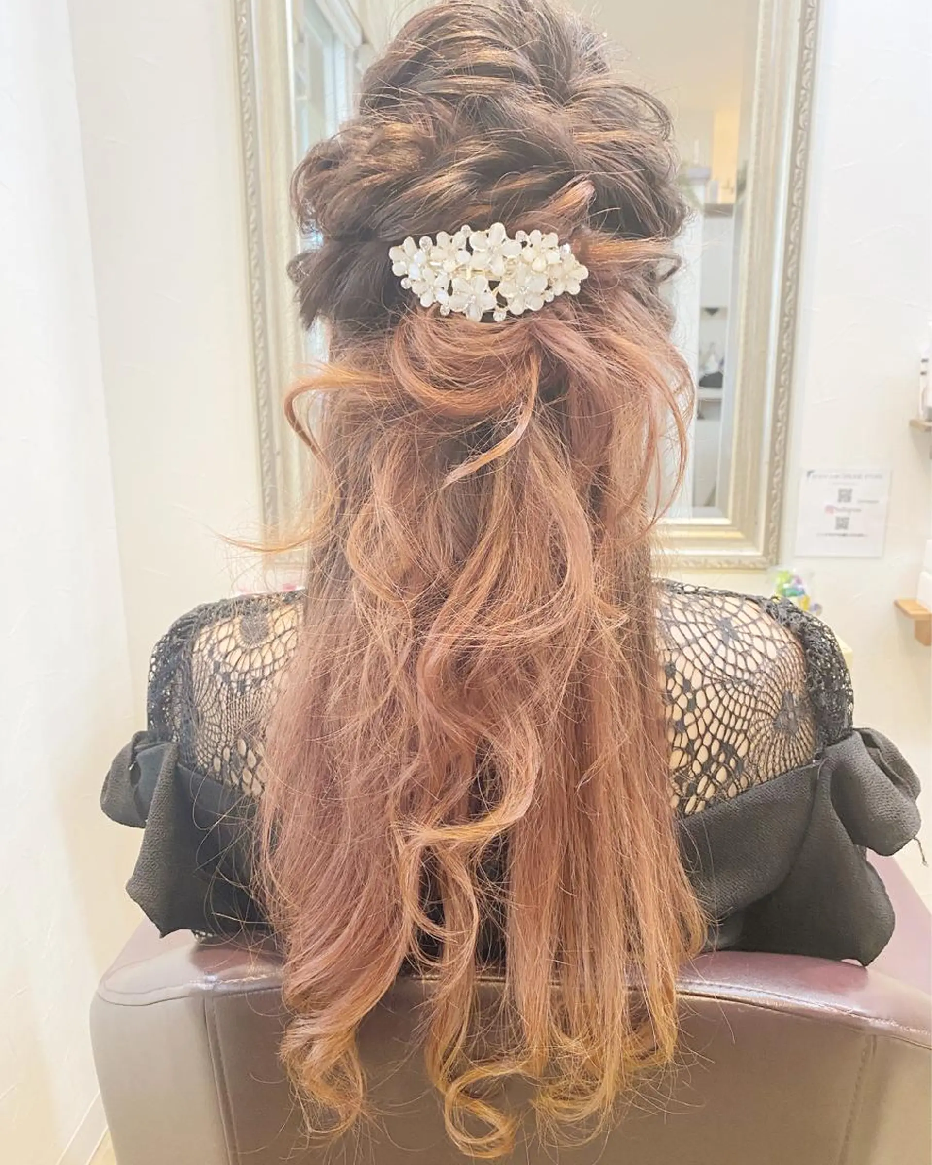 ミディアム カラー イルミナカラー カット ヘアカラー grand juteのヘアスタイル