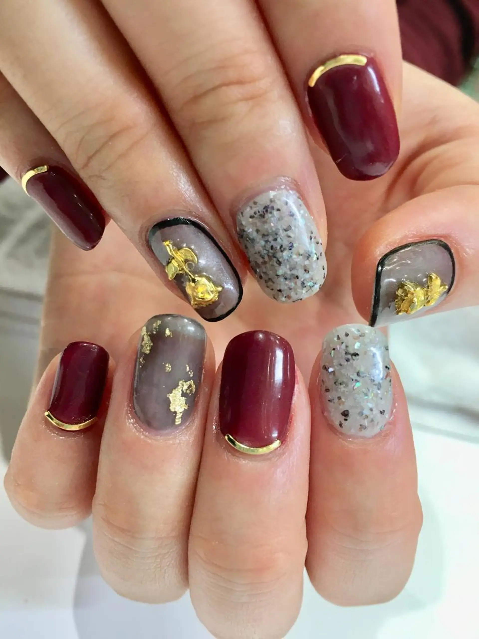 ネイル 佐藤 まりえのネイルデザイン