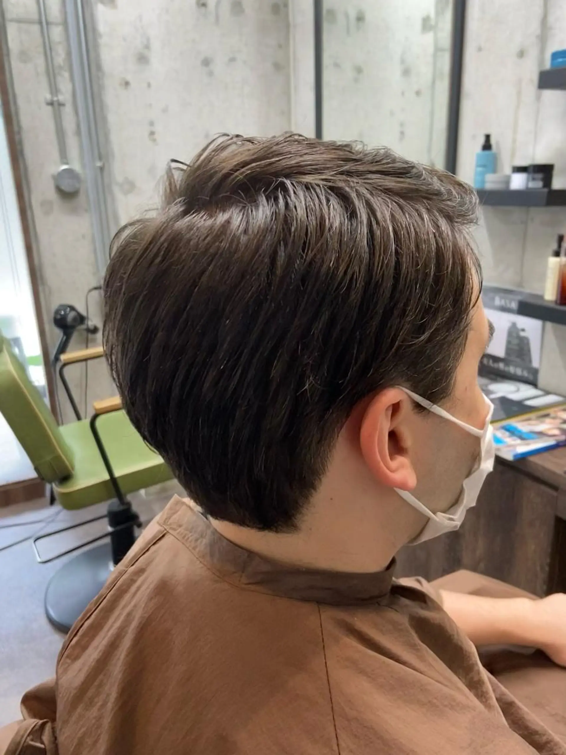 ショート メンズ 仁和山 晃のヘアスタイル