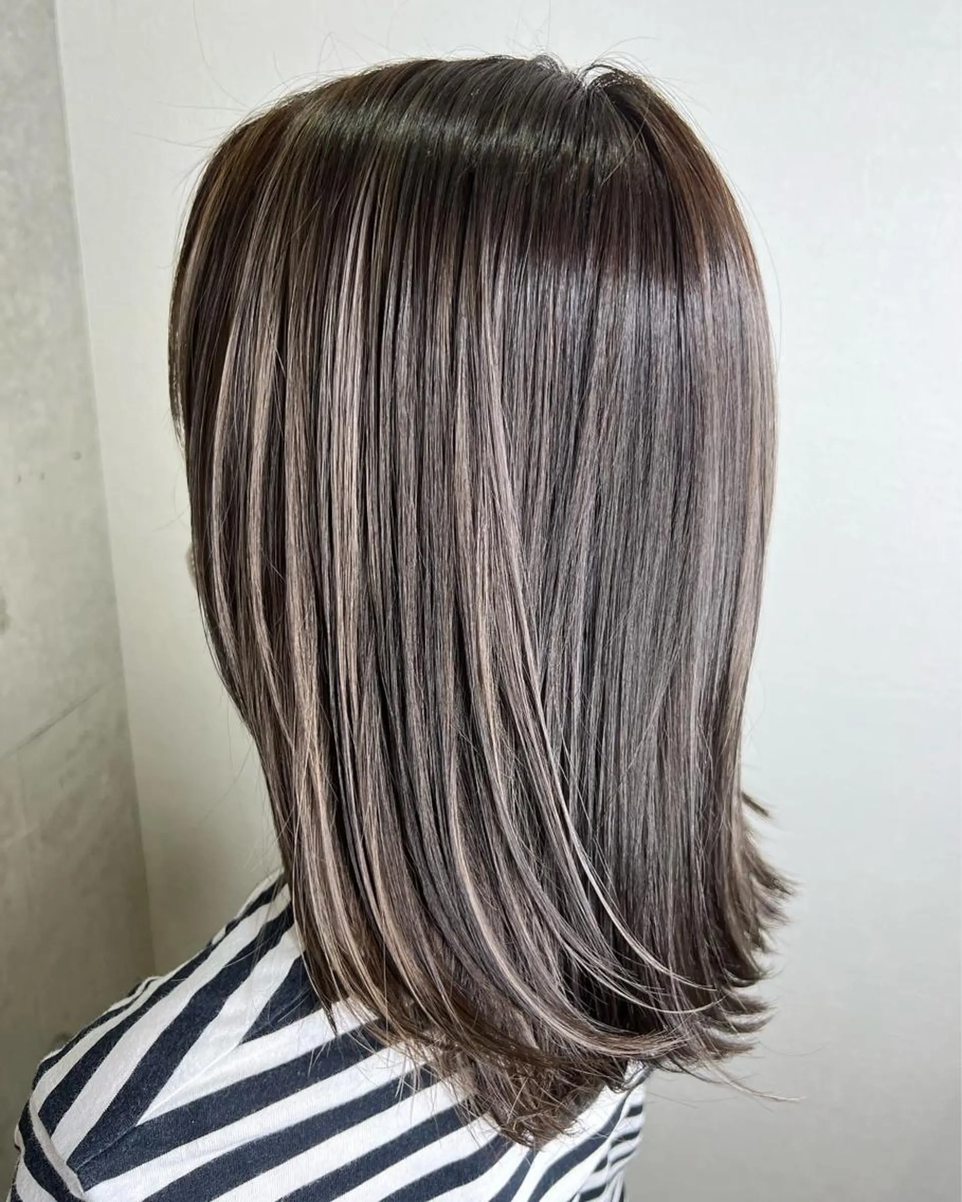 カラー ダブルカラー ハイライトカラー .sirohair momoka🫧のヘアスタイル