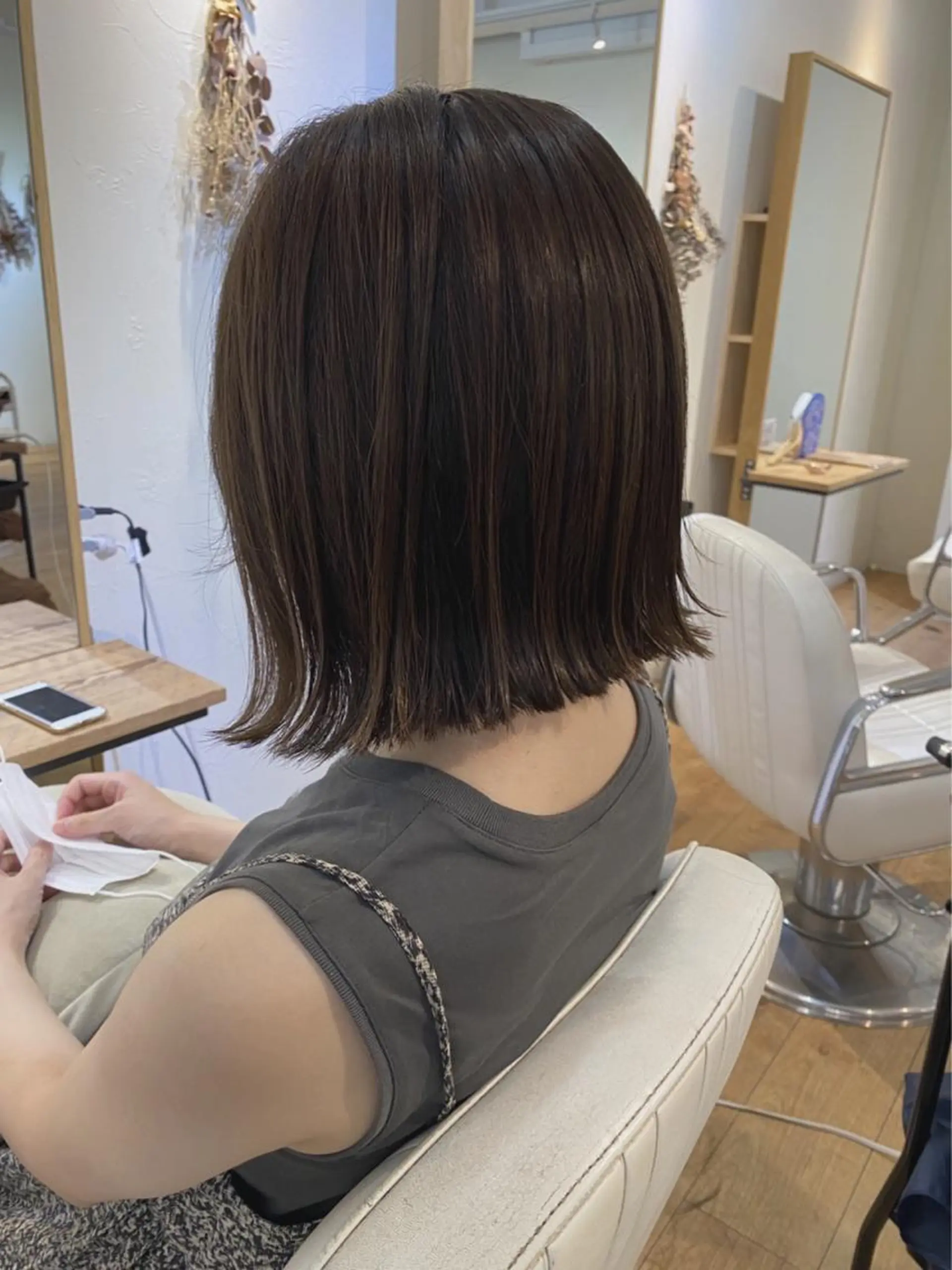 ミディアム newi京橋 【sachi】のヘアスタイル