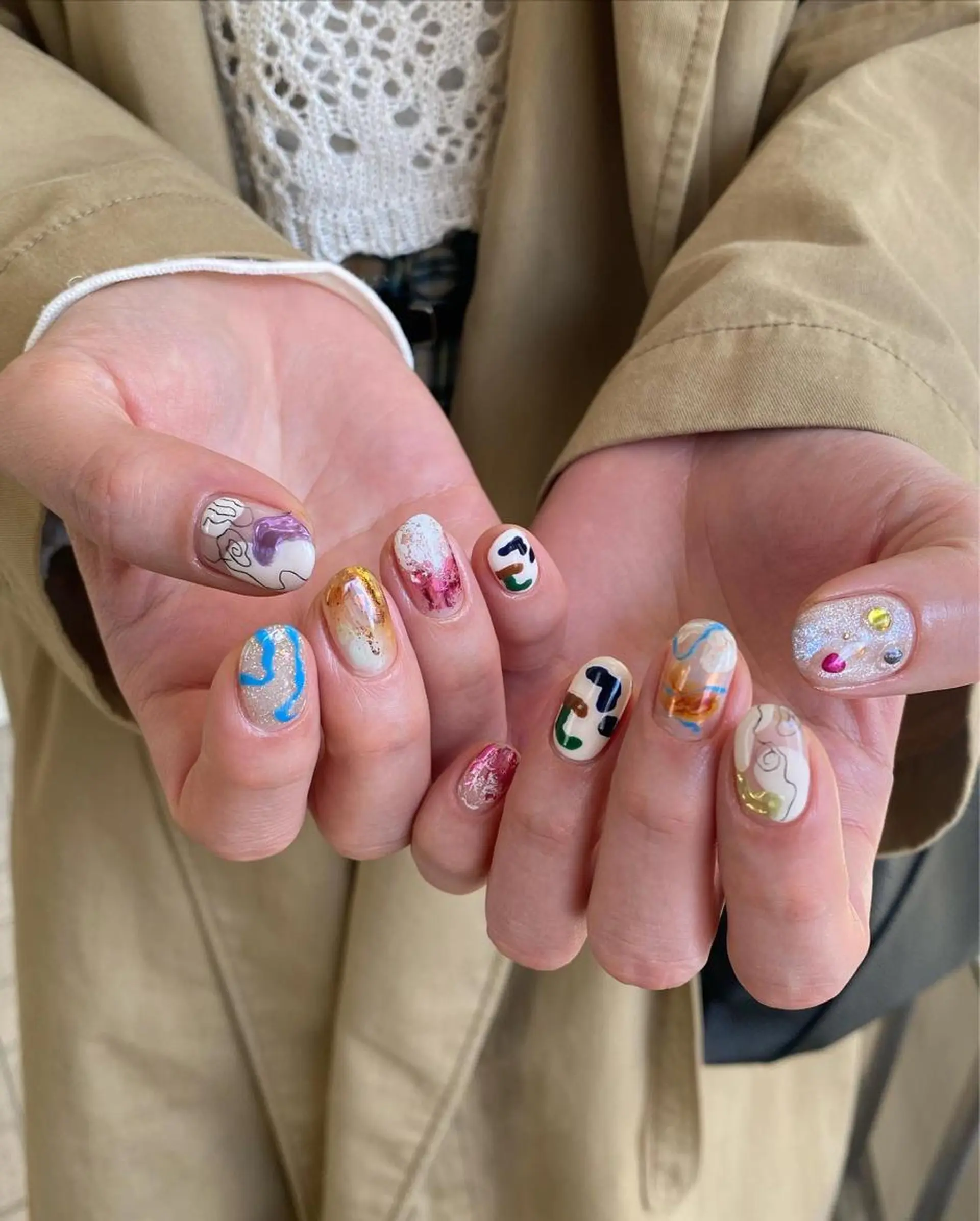 ネイル ハンドネイル nable.所属・栗林 実莉のネイルデザイン