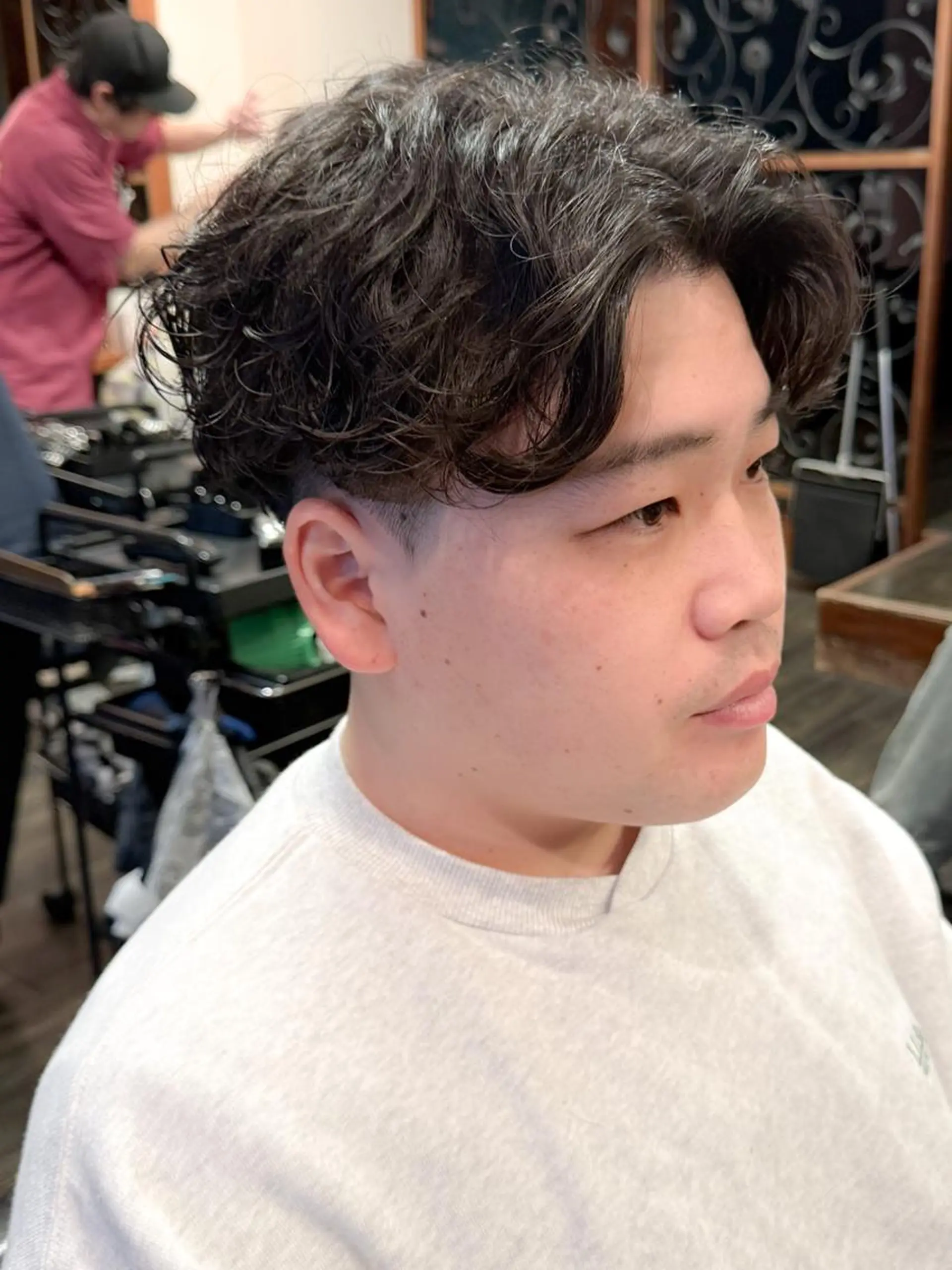 パーマ メンズ カット パーマ ヘッドスパ 早稲田/メンズパーマ /カラー/松井聖虎のヘアスタイル