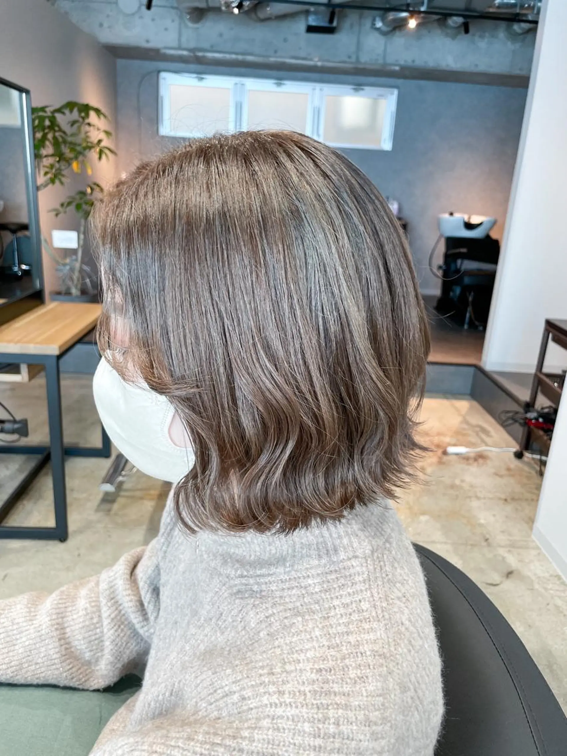 ショート カラー ヘアカラー トリートメント ✨髪質改善/ハイトー ン/艶髪高山のヘアスタイル