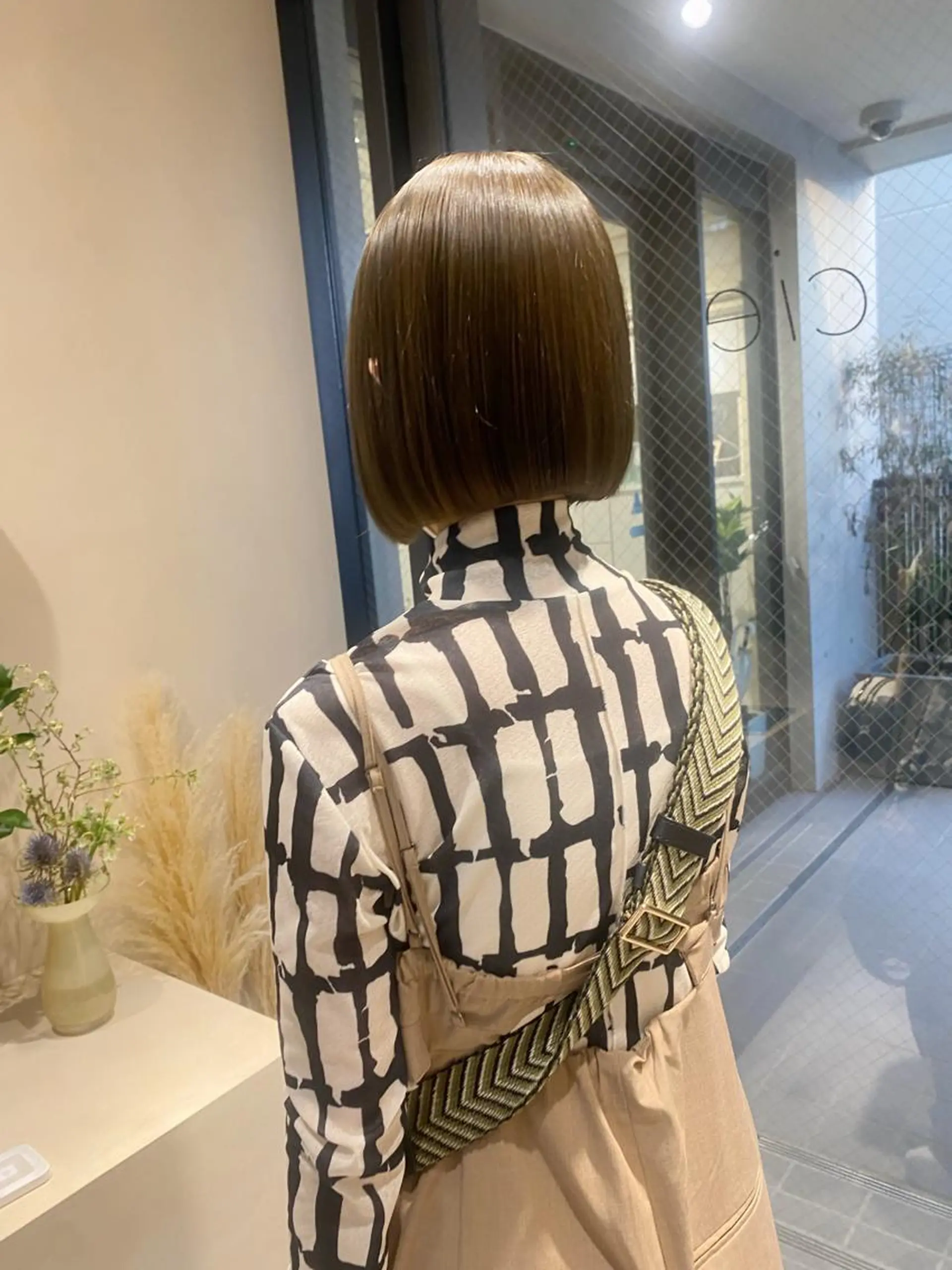 ショート カラー ボブ/ミニボブ 透明感カラーkadoのヘアスタイル