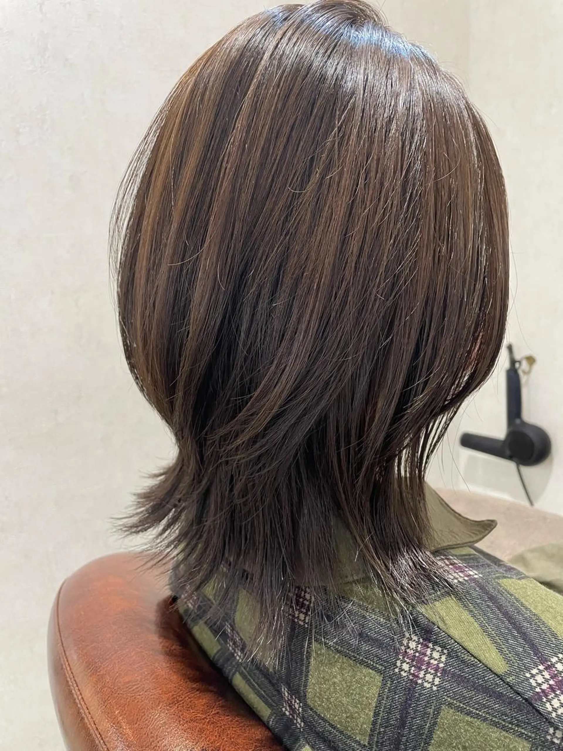 ショート ウルフカット 透明感カラー💎 AYAのヘアスタイル