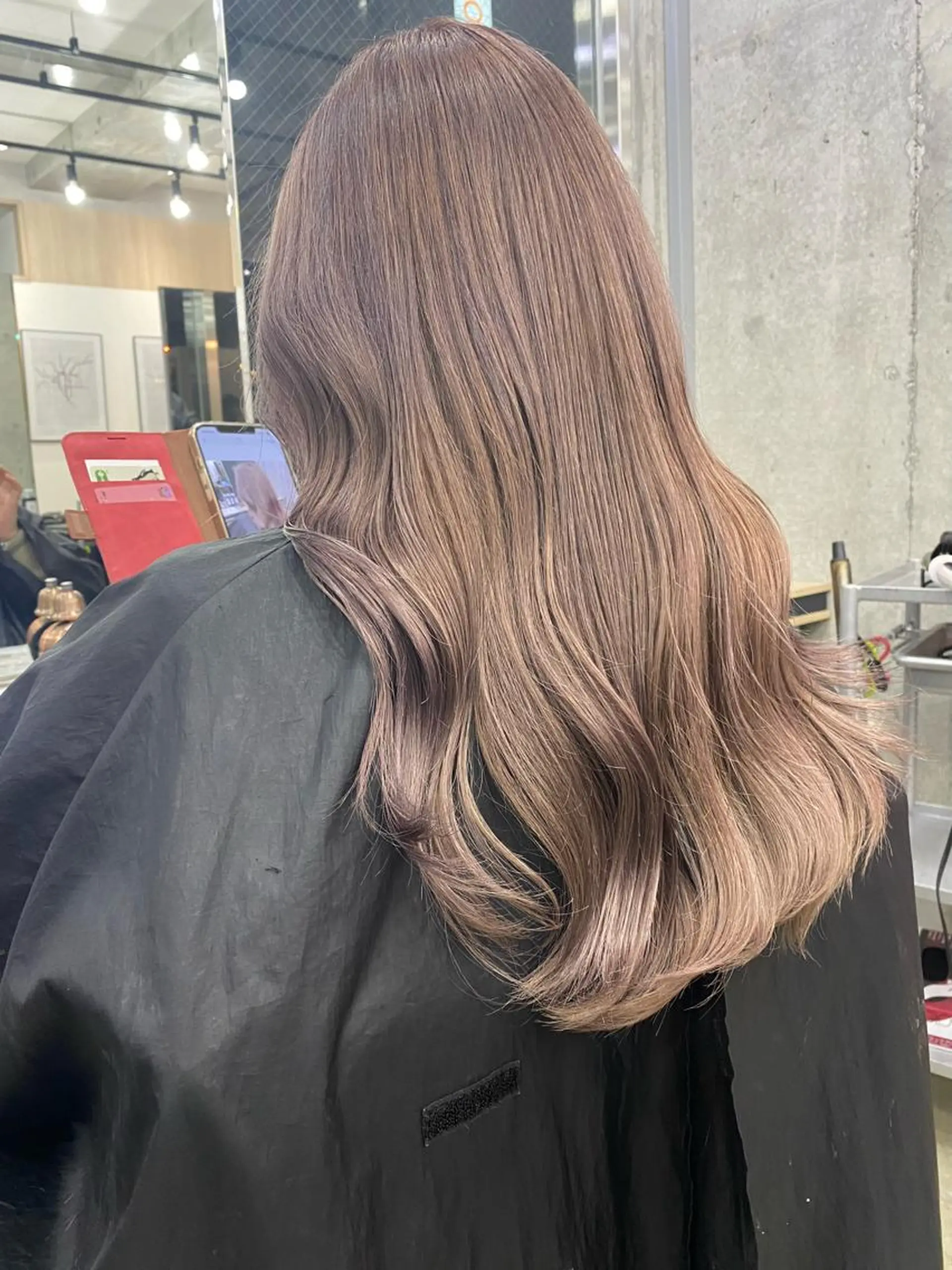 ミディアム ヘアカラー レイヤーカット🪽 MARINA🦩のヘアスタイル