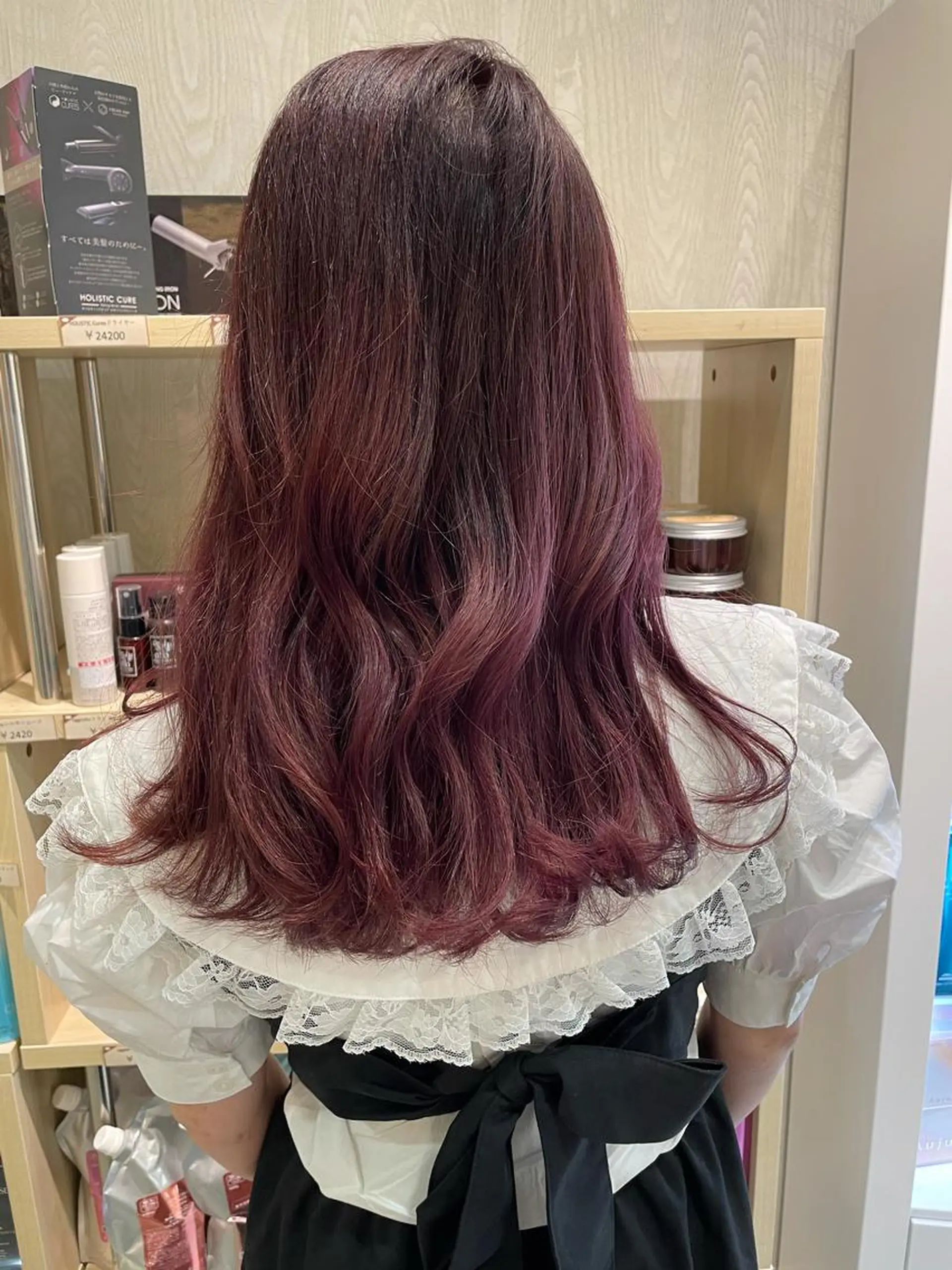 ロング カラー ヘアカラー 松佐 ゆかりのヘアスタイル
