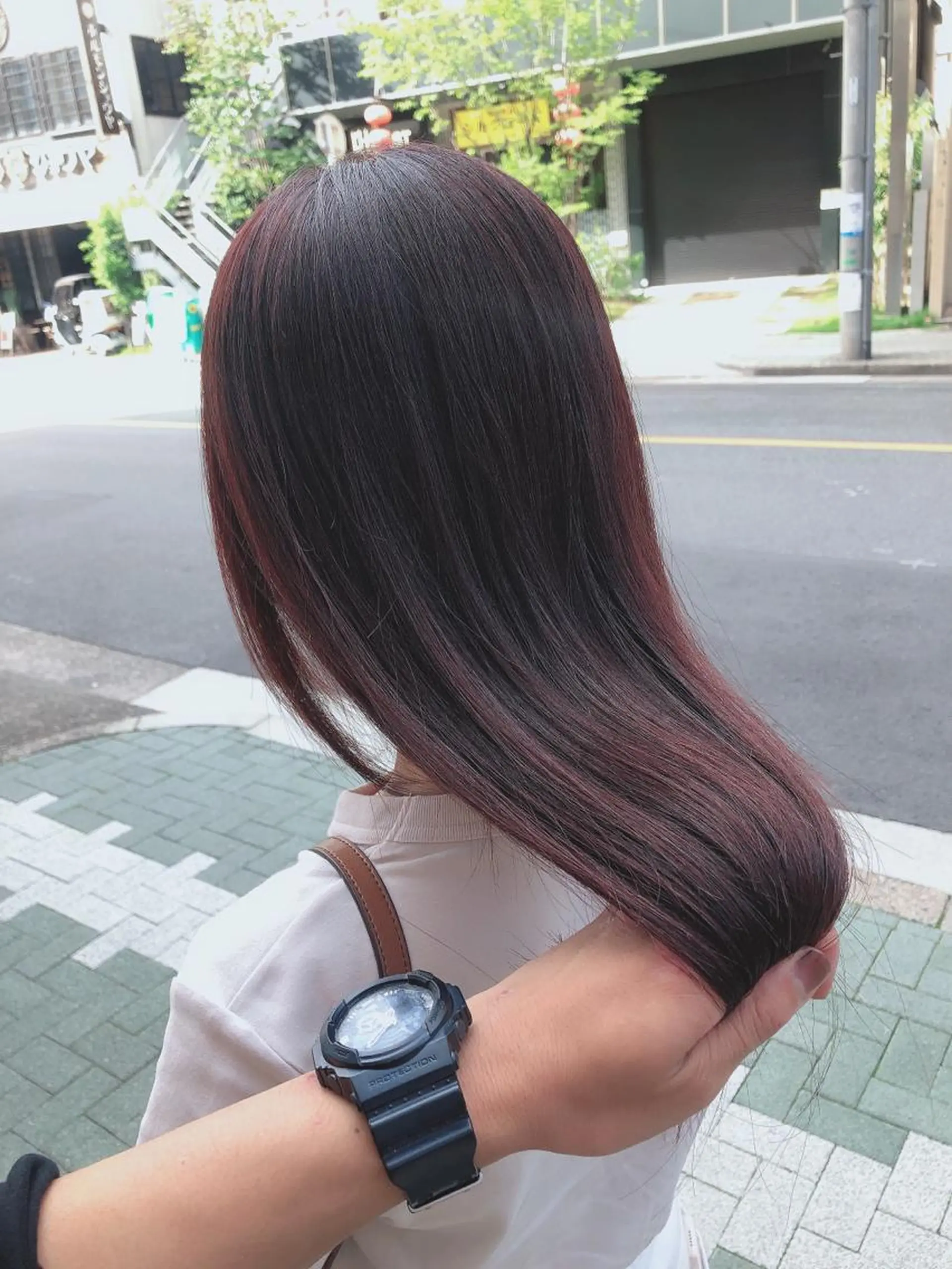 セミロング カット ヘアカラー トリートメント 縮毛矯正・髪質改善 ❣️三浦正也のヘアスタイル