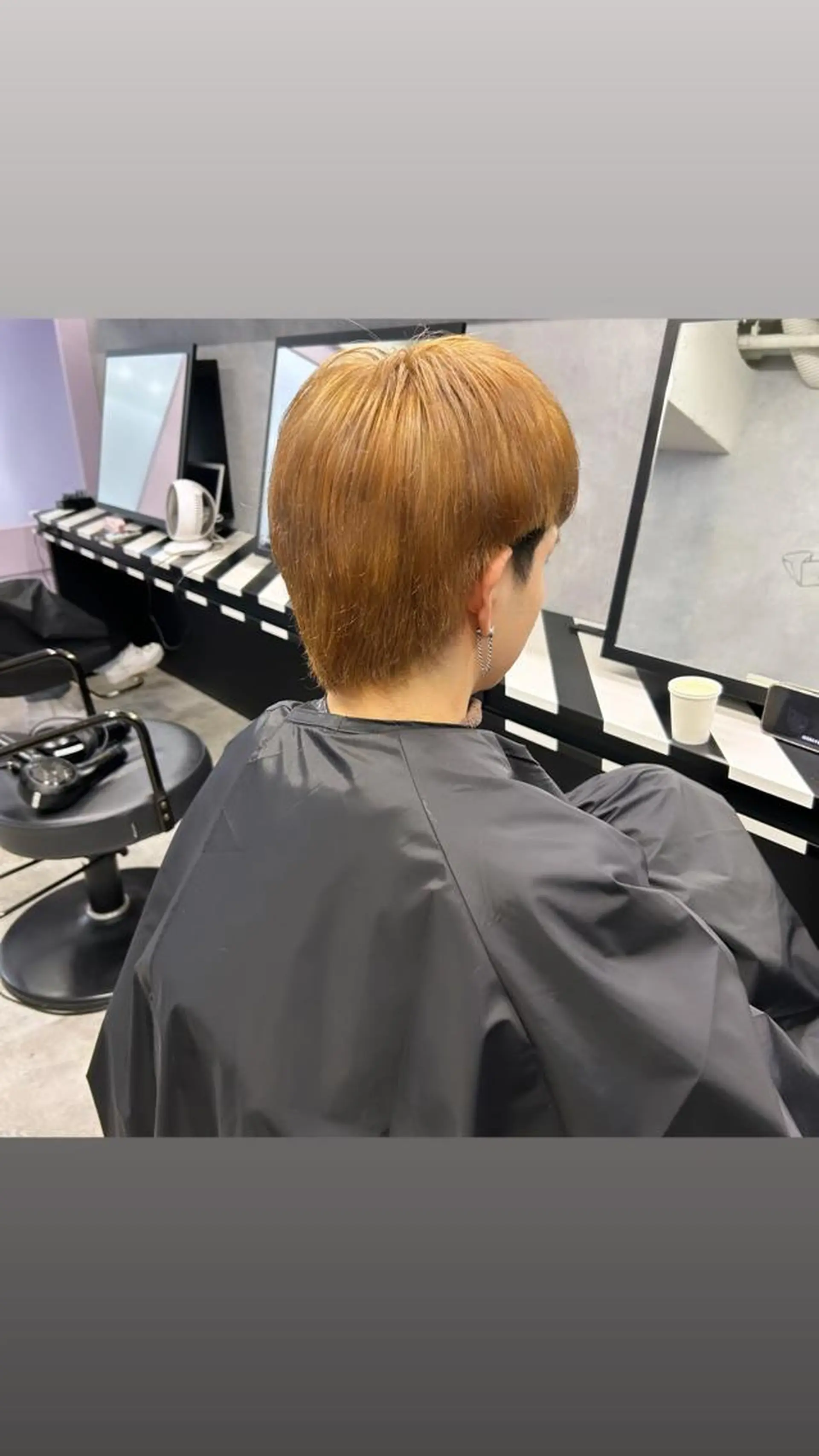 メンズ メンズブリーチ 縮毛矯正・髪質改善 特化 出納 直起のヘアスタイル