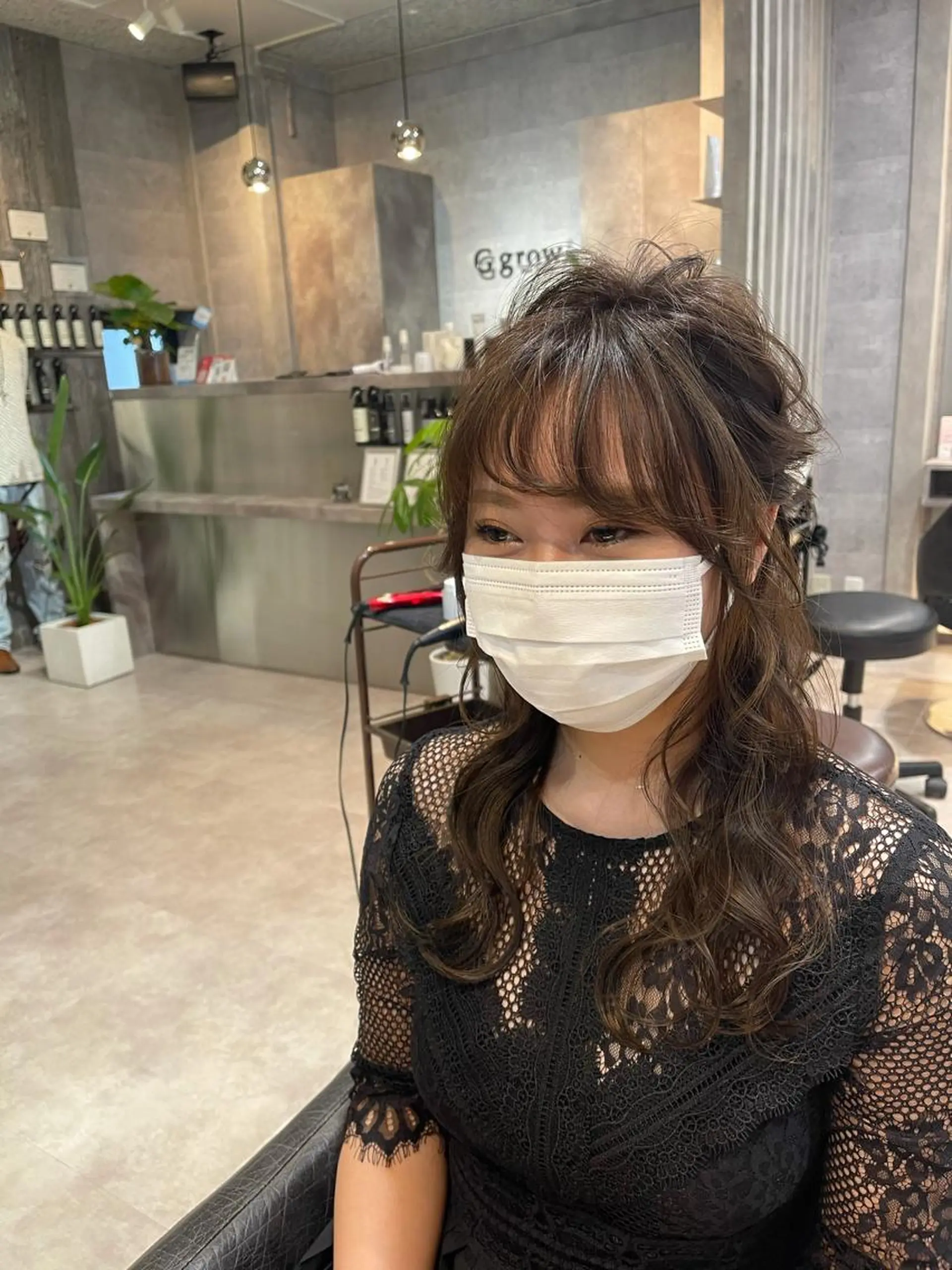 ヘアアレンジ ハーフアップ 🌟G grow🌟 【札幌大通】のヘアスタイル