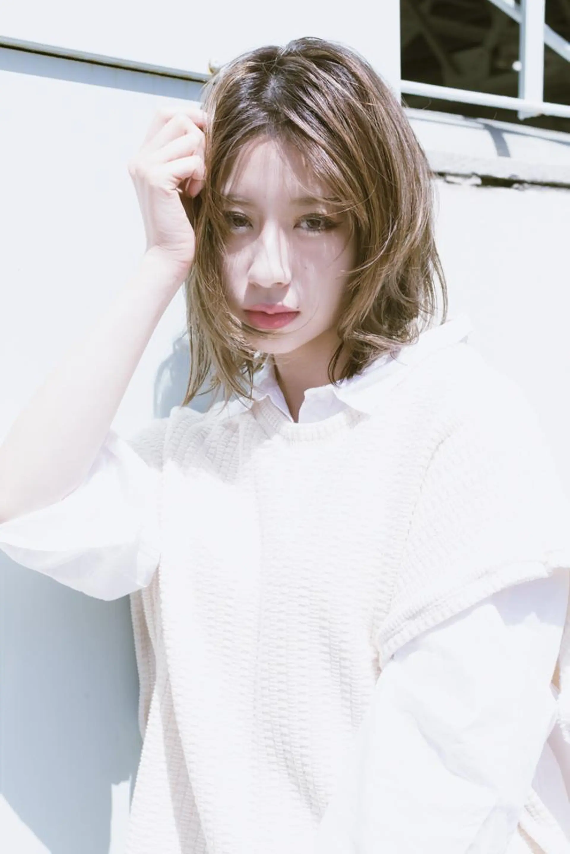 ミディアム カラー ショートボブ ベージュカラー ブルーカラー ブルージュ グレージュ カット ヘアカラー トリートメント 斉藤 正敏のその他イメージ