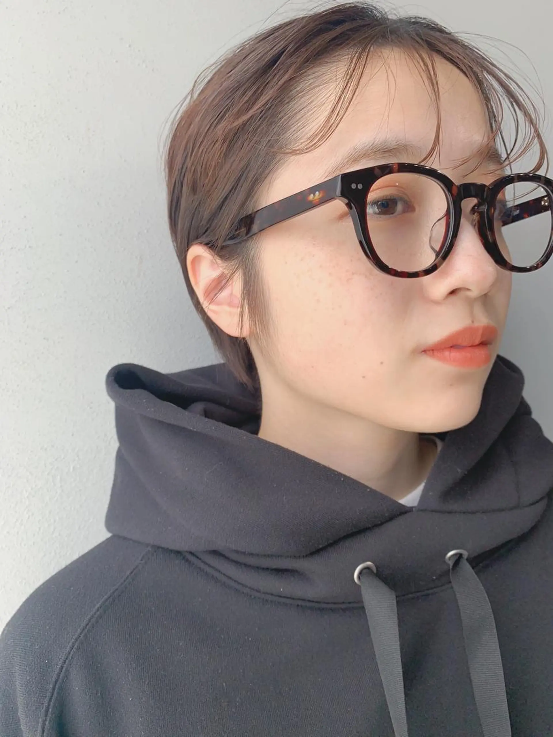 ショート カラー ボブパーマコテ巻き風 パーマNo1深江秀平のヘアスタイル