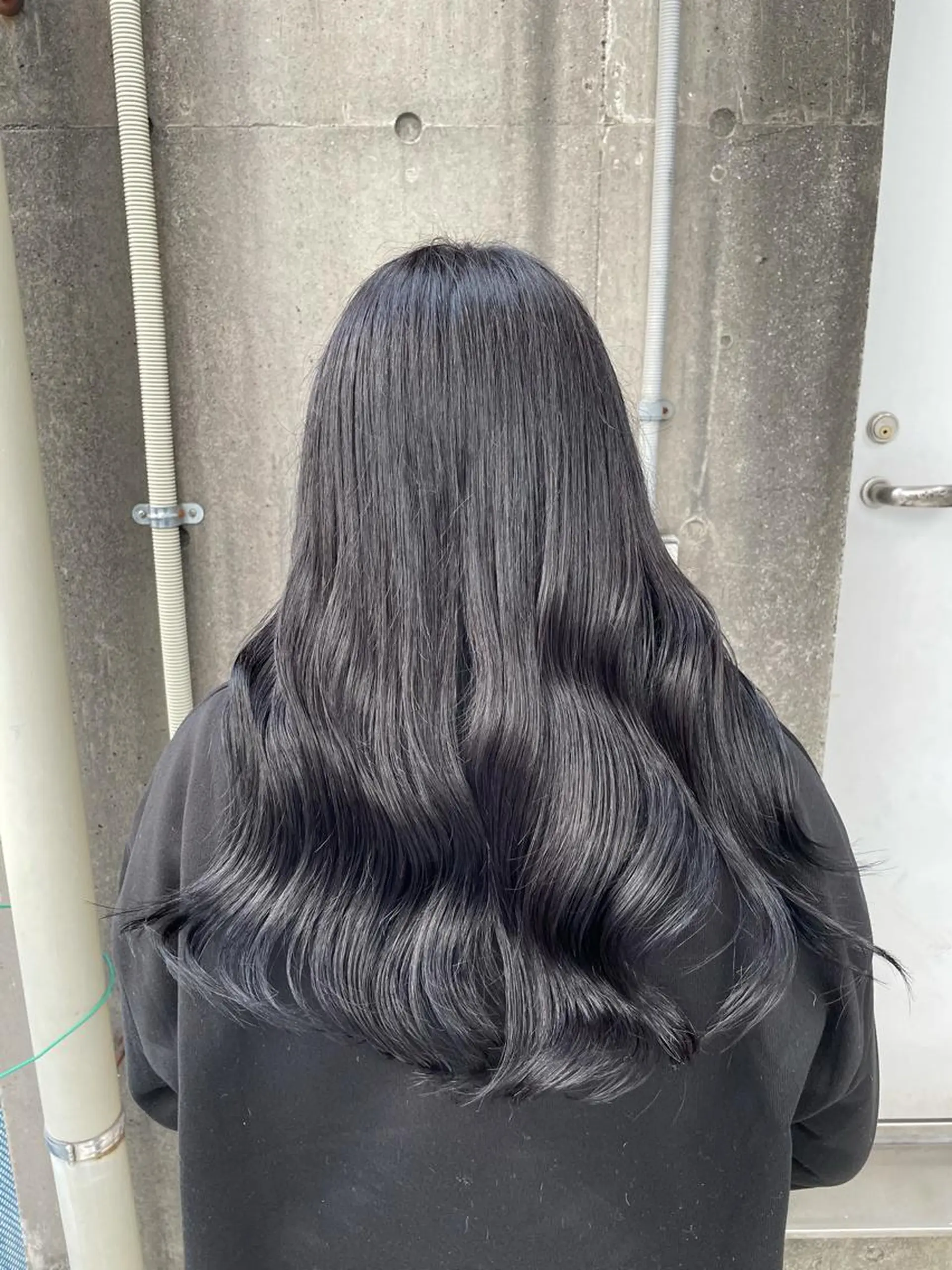 ロング カラー ヘアアレンジ 縮毛矯正/髪質改善/ ブリーチ毛/木元渓太のヘアスタイル