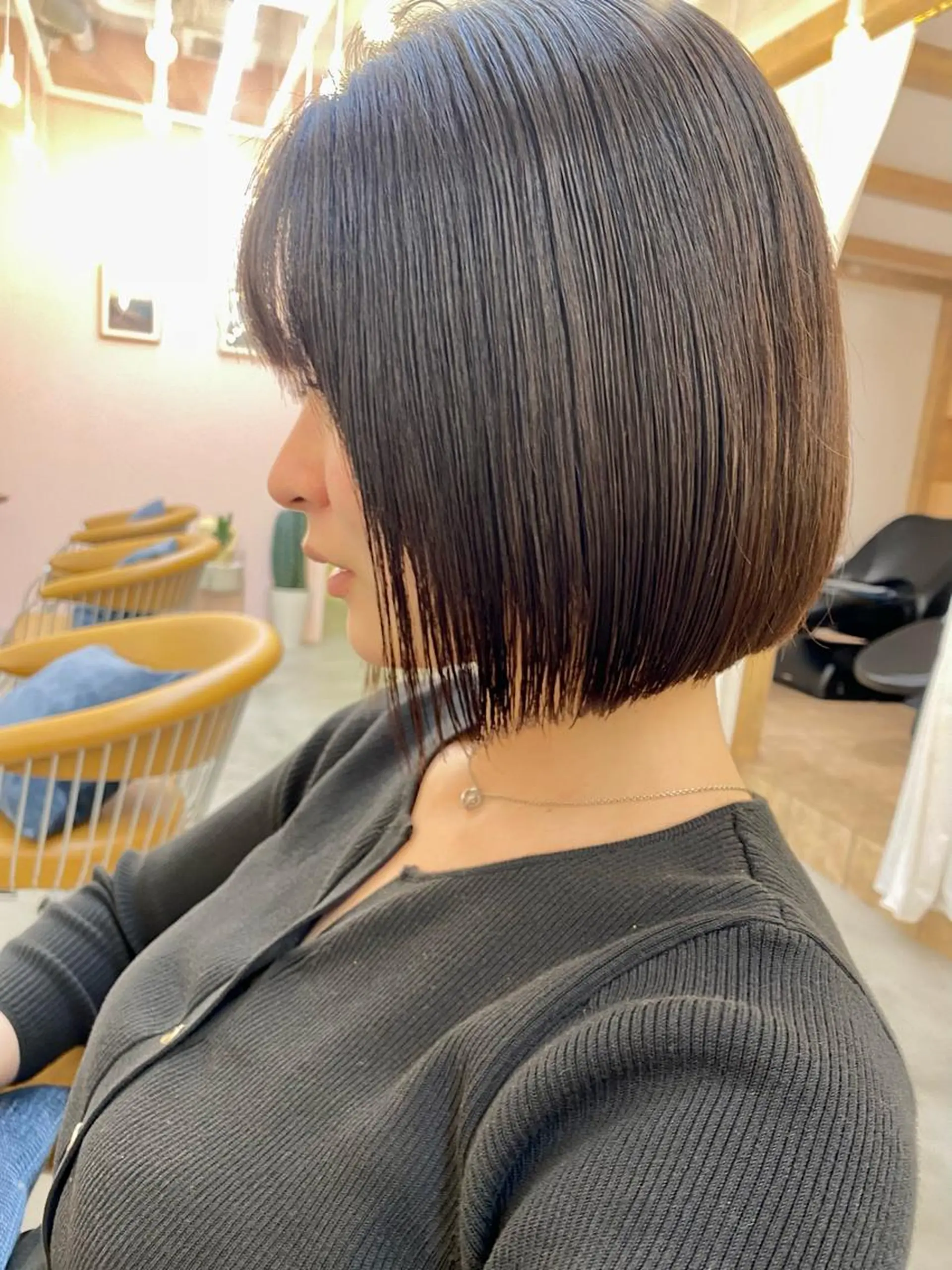 ロング カラー 顔周り/ブリーチなし /縮毛矯正🫧伊勢のヘアスタイル