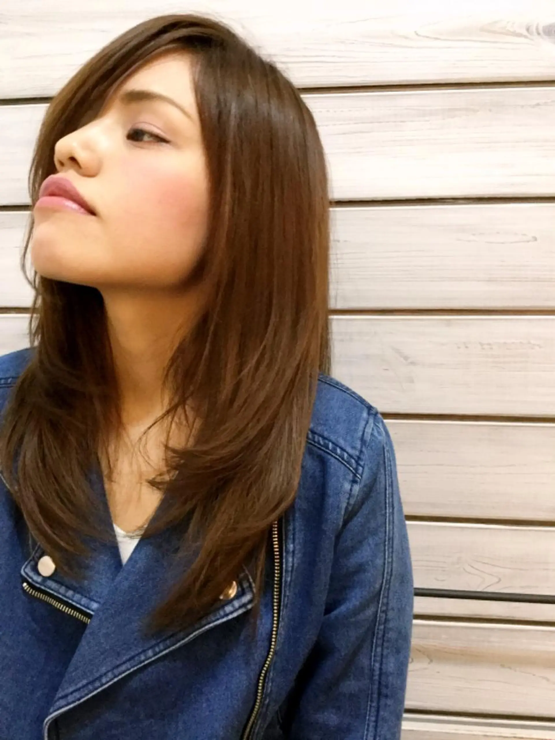 セミロング hair shiki -志希-のヘアスタイル