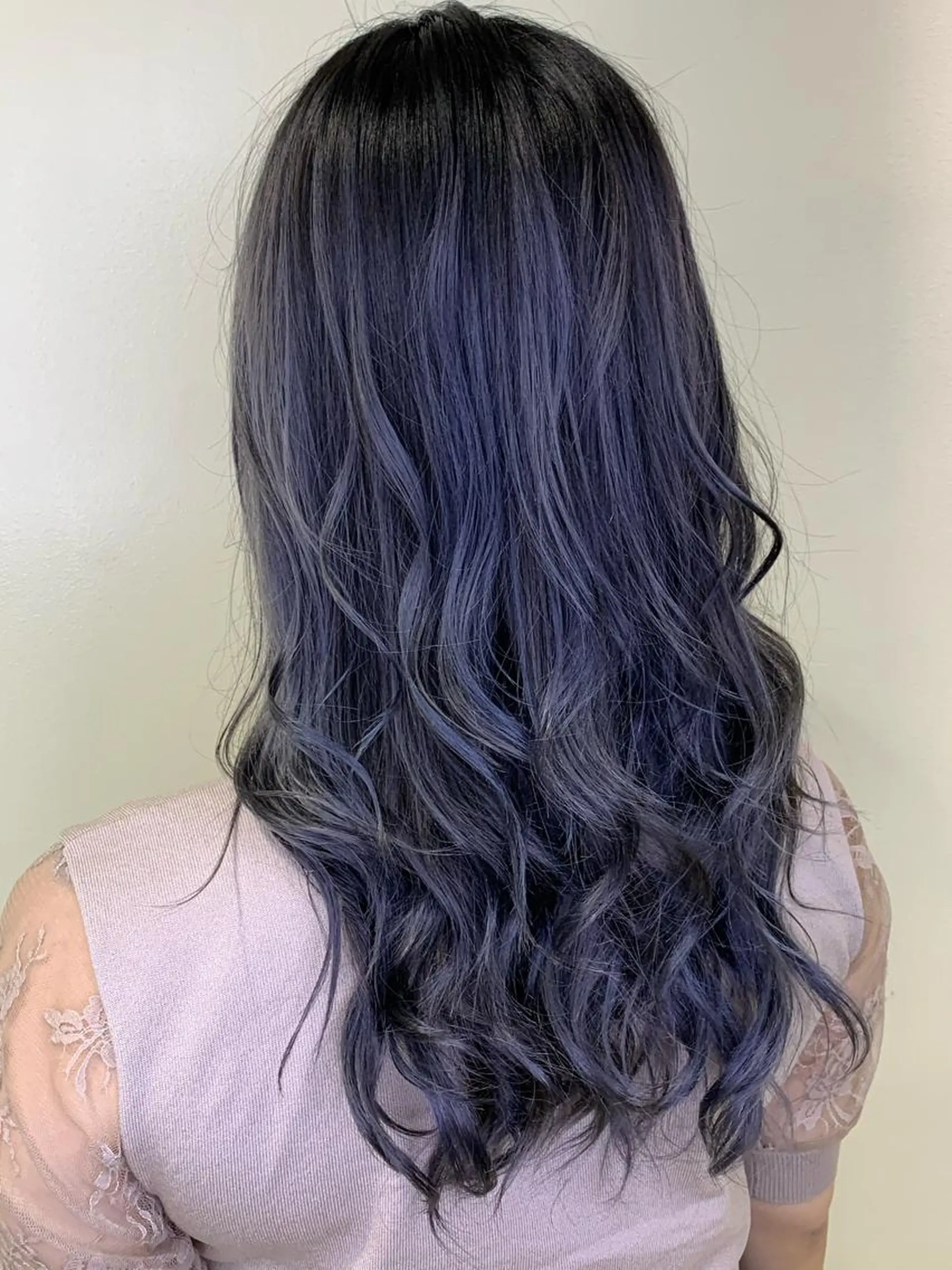 セミロング カラー 春日 力のヘアスタイル