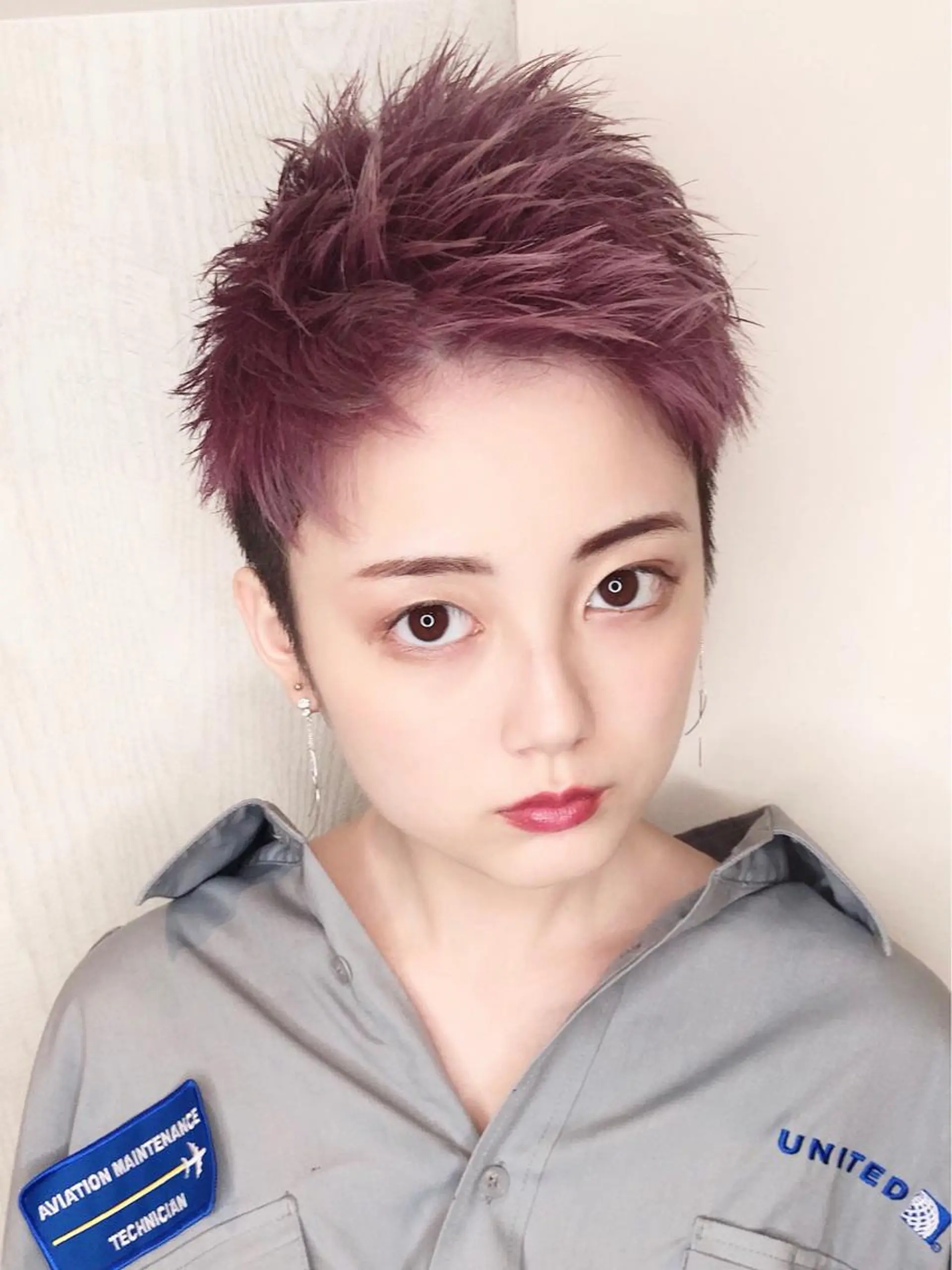 ショート ブリーチ/髪質改善 NYNY大久保のヘアスタイル