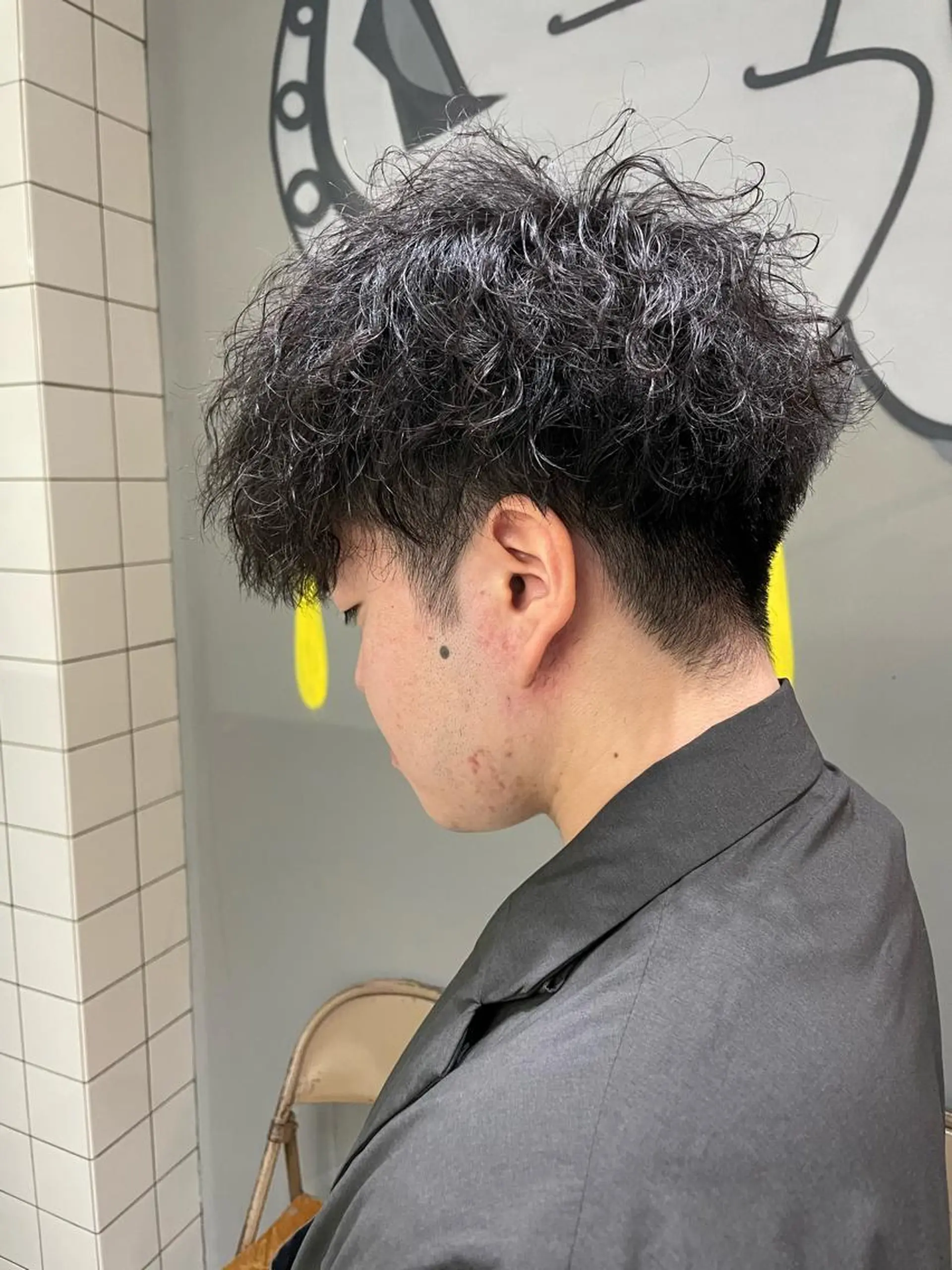 パーマ メンズ メンズ専門サロン wokeのヘアスタイル