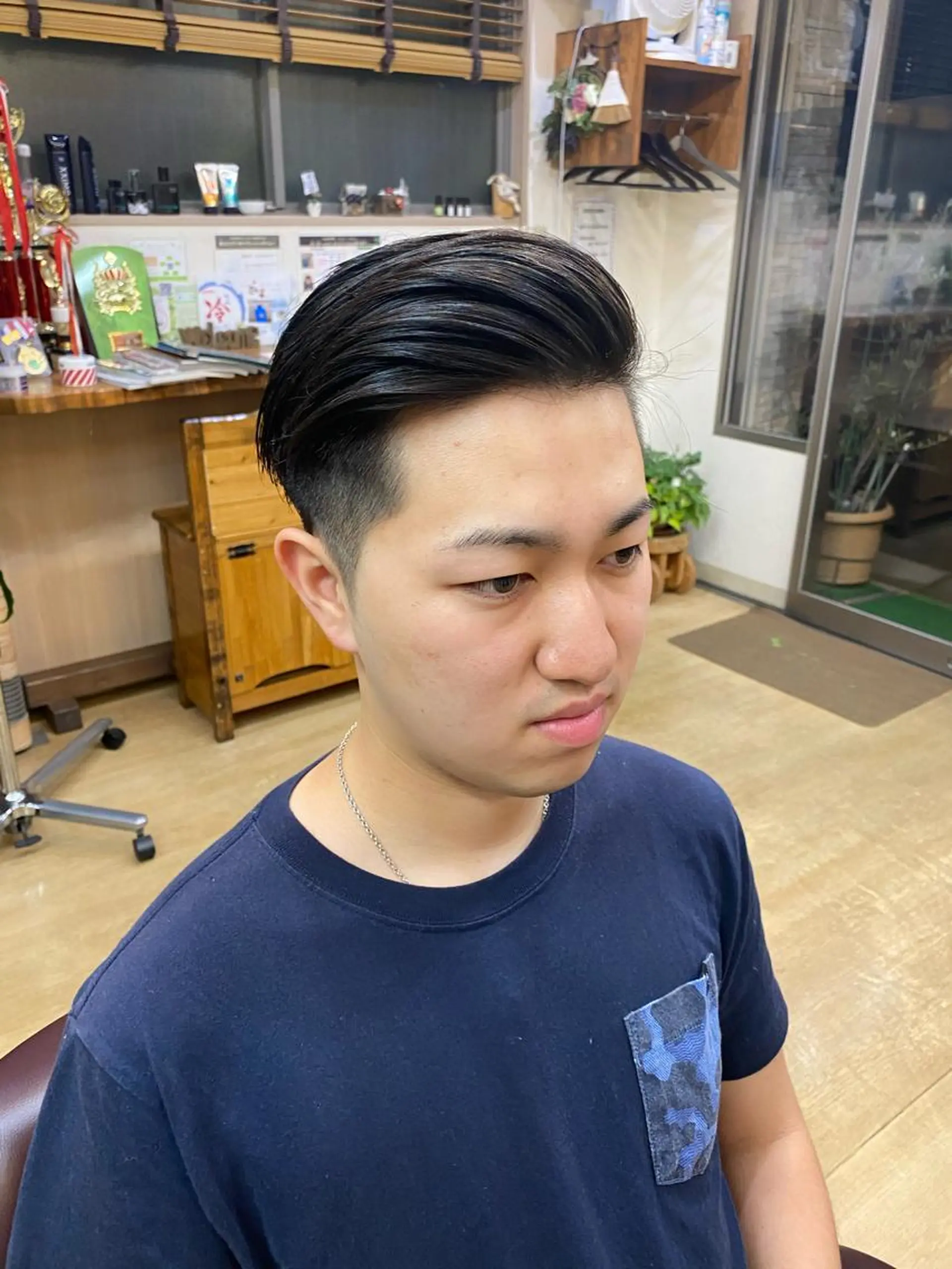 ショート メンズ 浅見 天翔のヘアスタイル