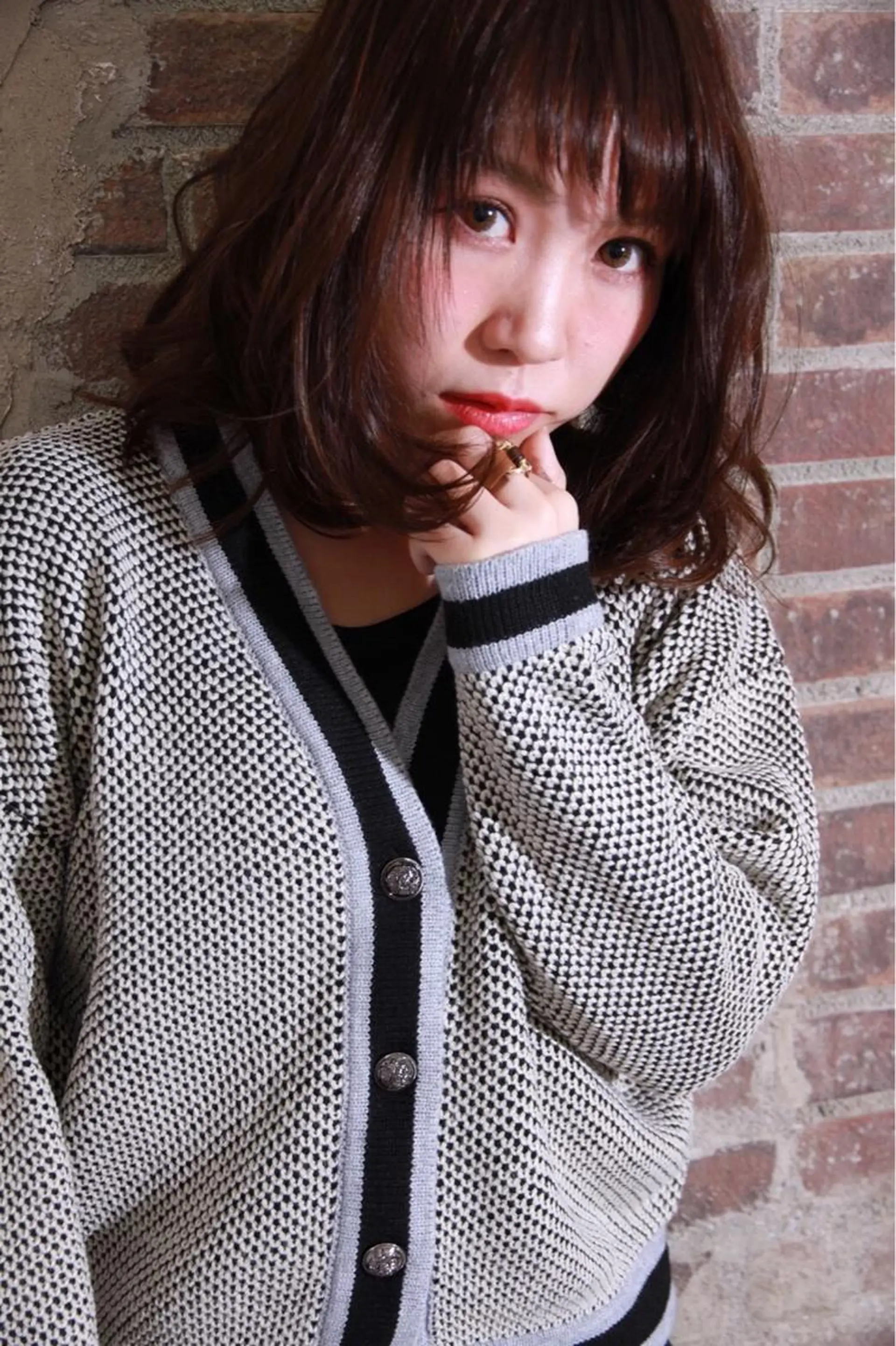 セミロング カラー カット ヘアカラー トリートメント ルービック 梅田茶屋町店のヘアスタイル