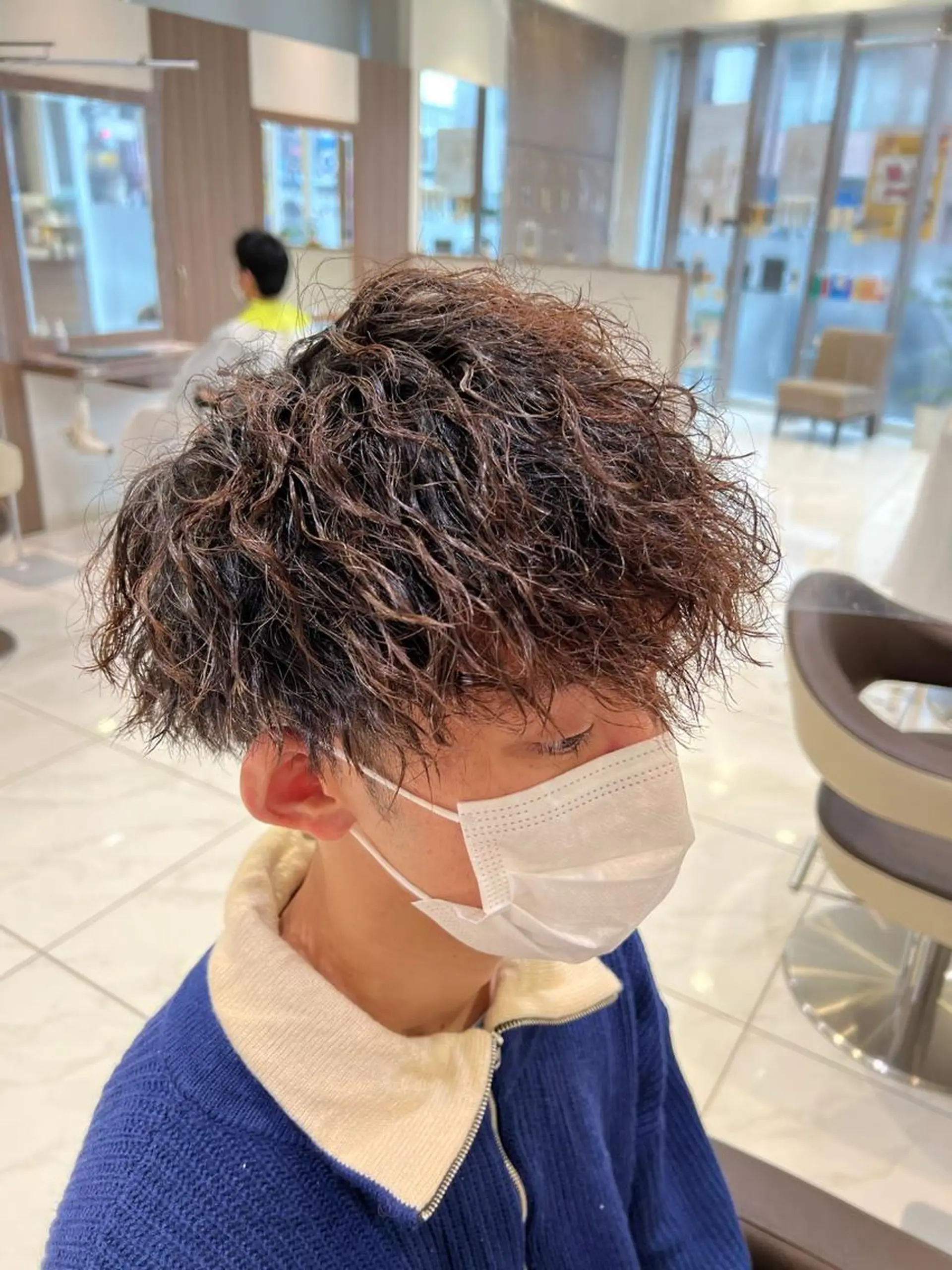 メンズ カット パーマ メンズ似合わせ特化/ 縮毛矯正/佐野友尉のヘアスタイル