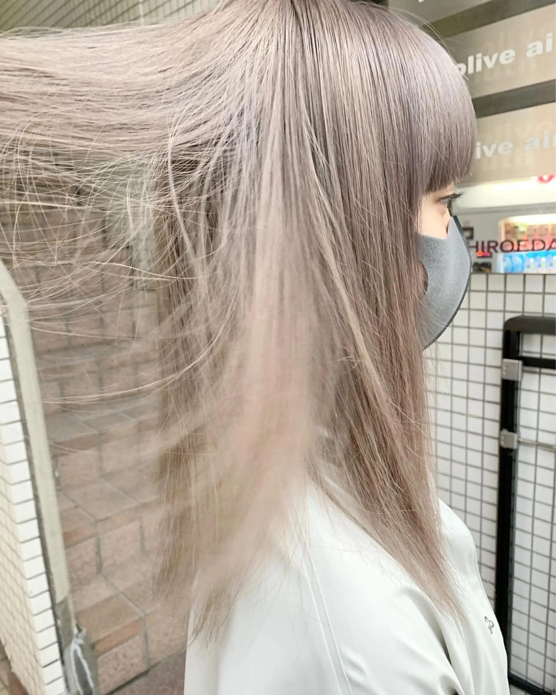 ミディアム カラー ヘアアレンジ ブリーチ カット ヘアカラー トリートメント 🌿ショート🌿 パーマ🌿淳平のヘアスタイル