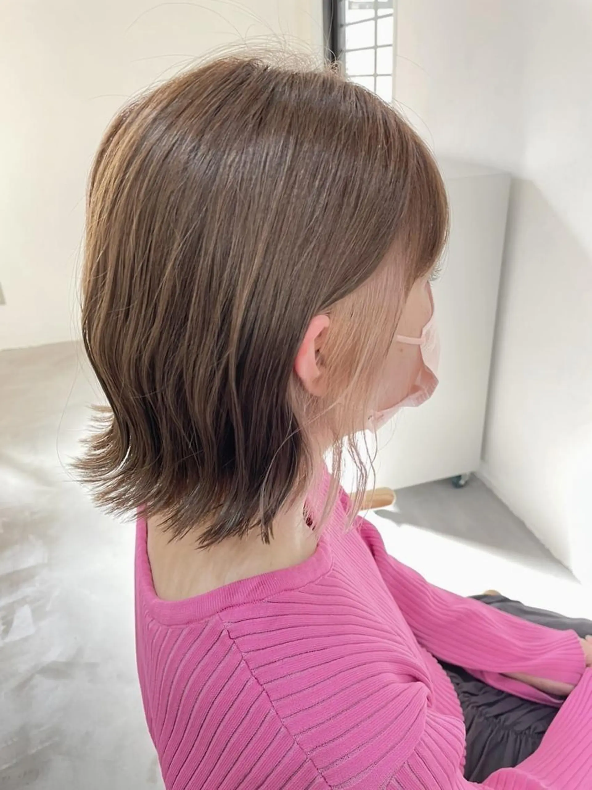 ショート ヘアカラー トリートメント ✂︎マンツーマン施術 ａｙｅ✂︎のヘアスタイル