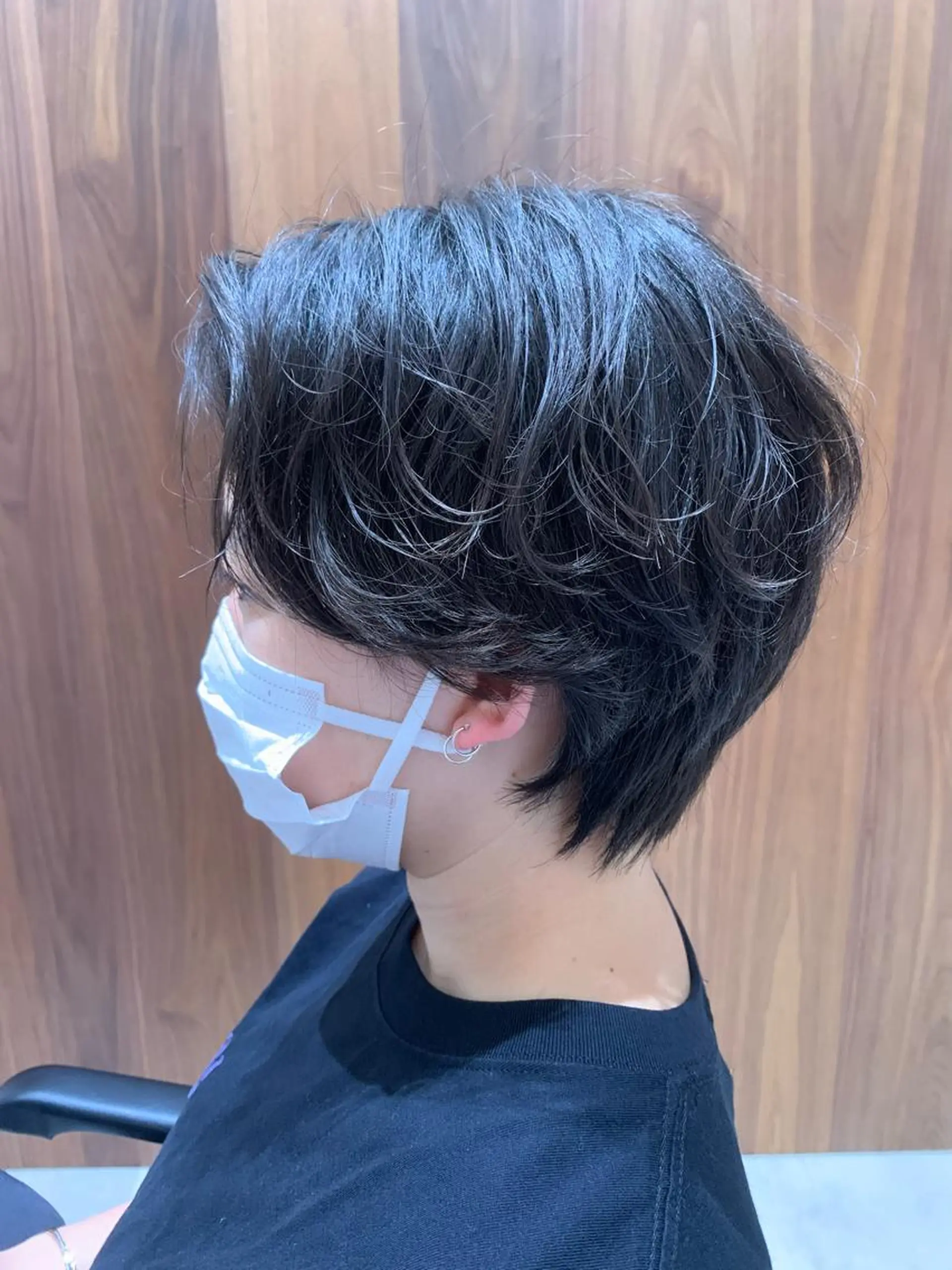 ショート パーマ 銀座フリーランススタ イリストMIYUKIのヘアスタイル