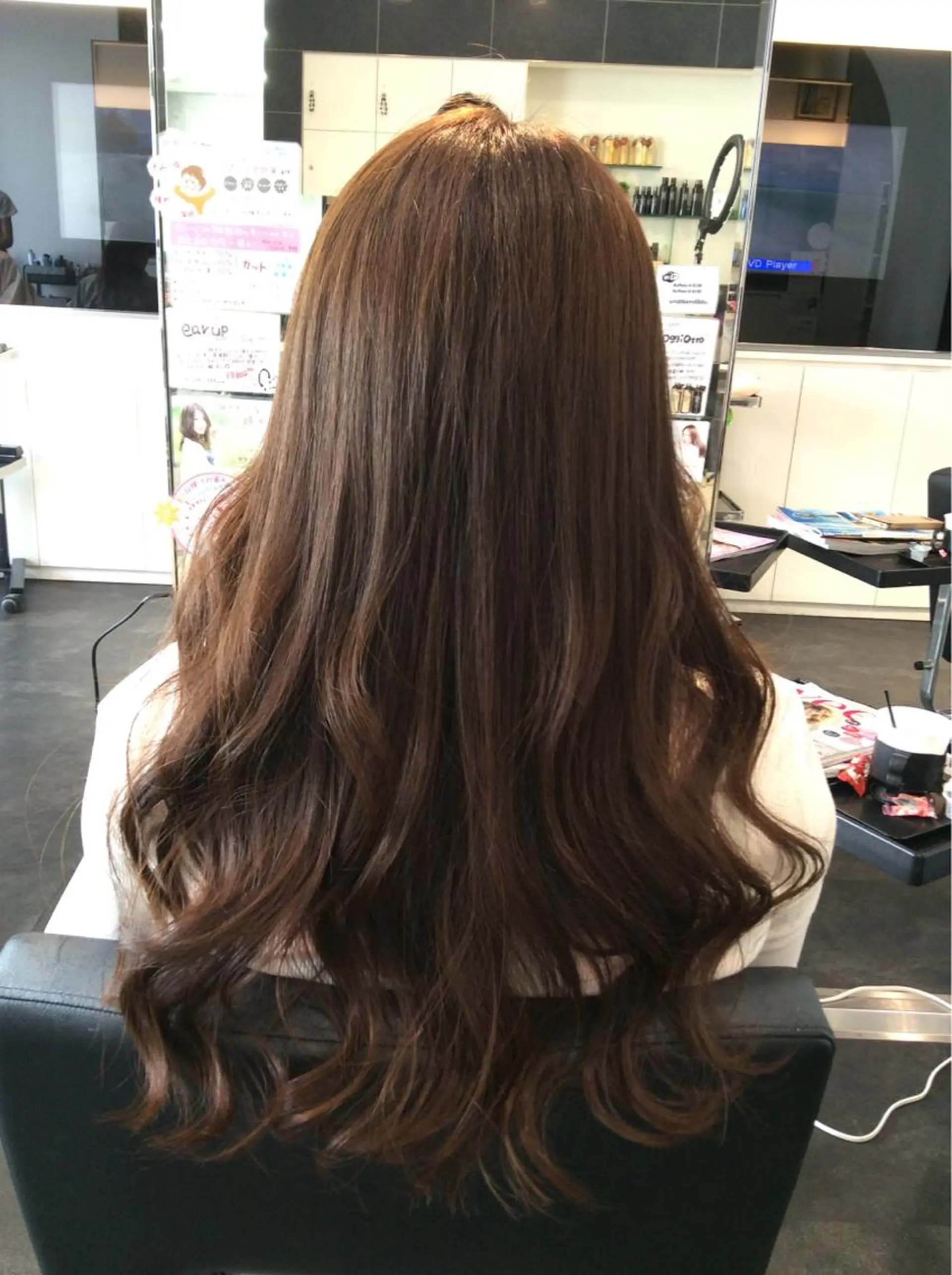 ロング カット ヘアカラー トリートメント ボブスタイル/ 透明感カラー/八幡のヘアスタイル