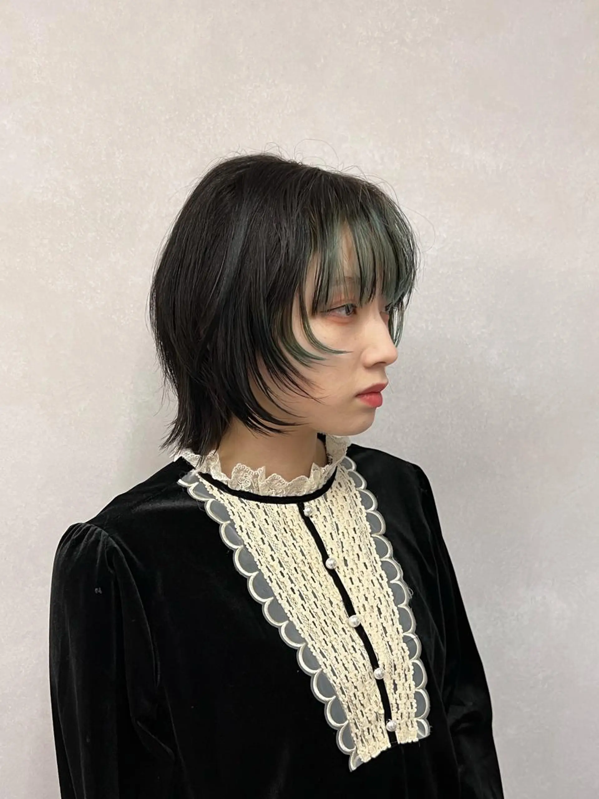 ミディアム カラー パーマ ヘアアレンジ カット ヘアカラー トリートメント 🌿ダブルカラー/ 明大前/中村渓太のヘアスタイル