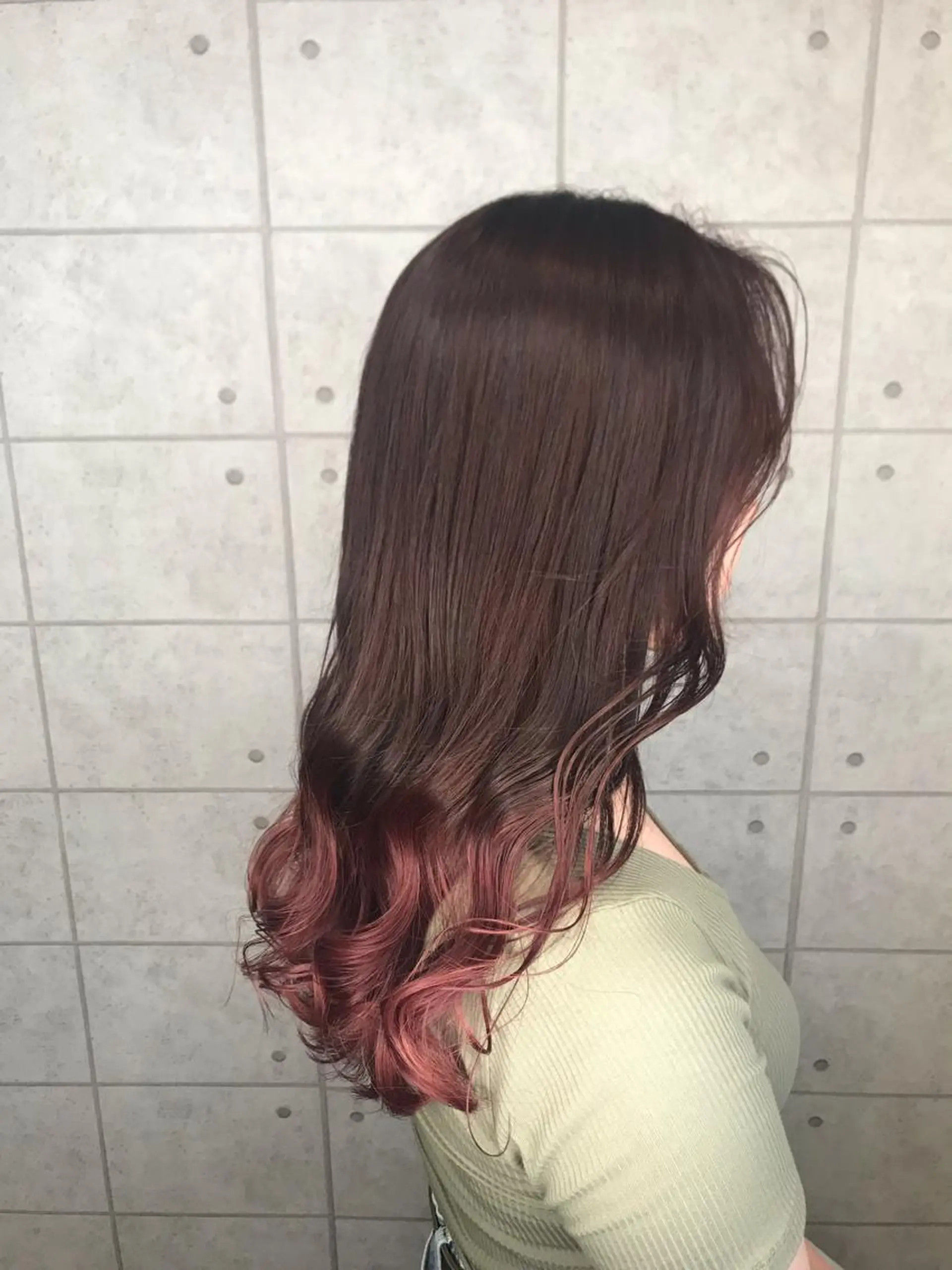ロング カラー 烏丸韓国ヘア🇰🇷 ayaka🎀のヘアスタイル