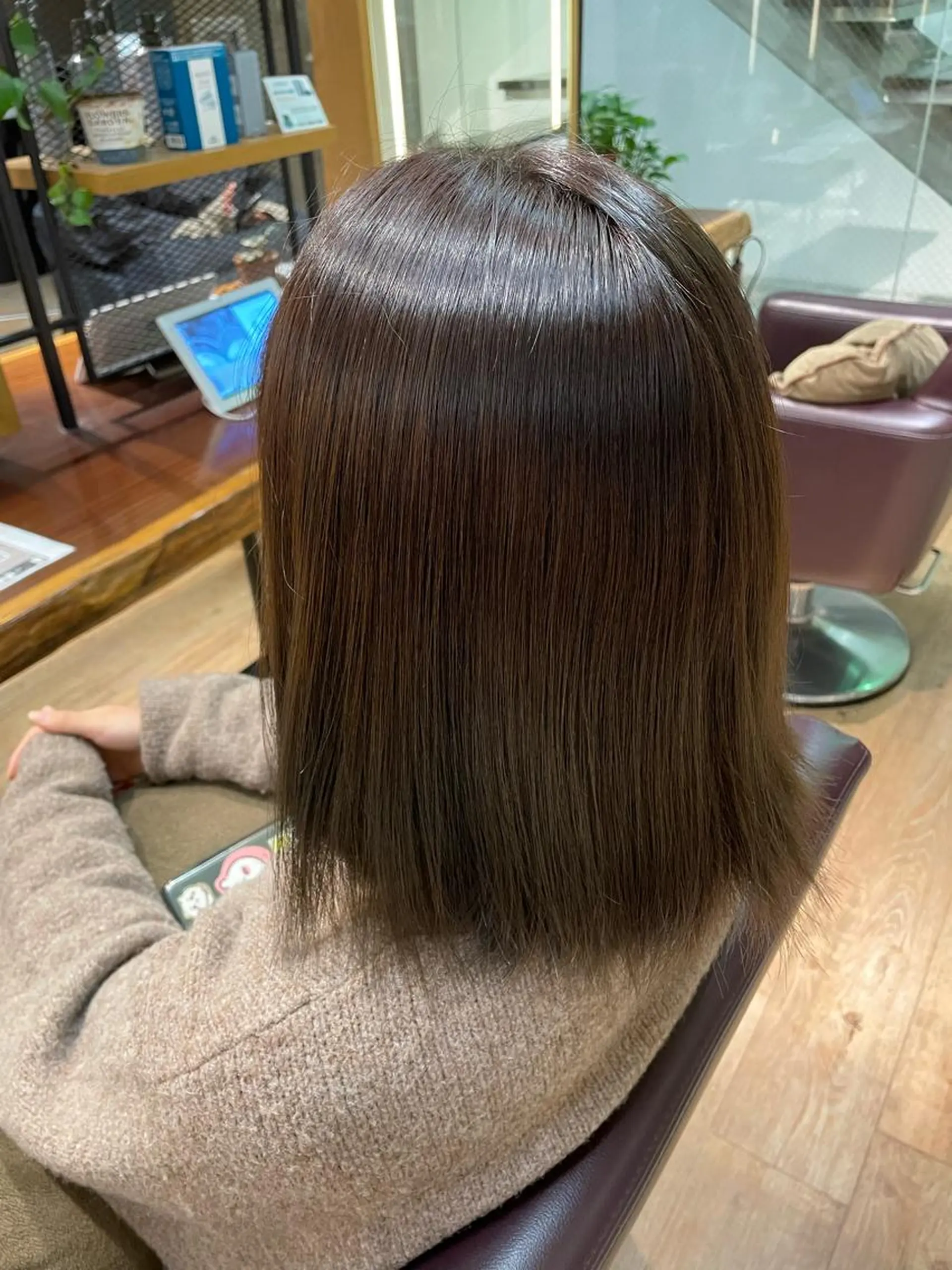 ミディアム カラー アッシュ アッシュブラウン ブラウンカラー トリートメント メンズショートの匠 /駿佑のヘアスタイル