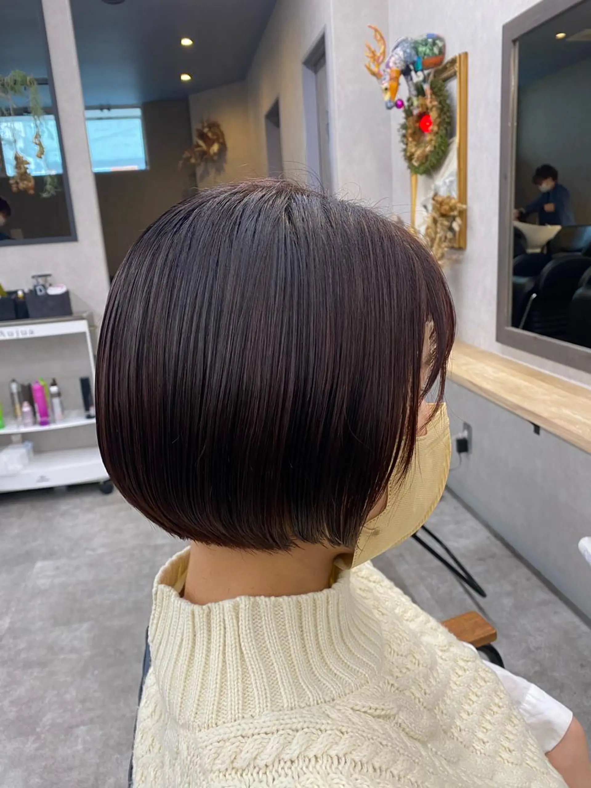 ショート カラー 髪質改善 ショートヘア SHOTA 大人ショートのヘアスタイル