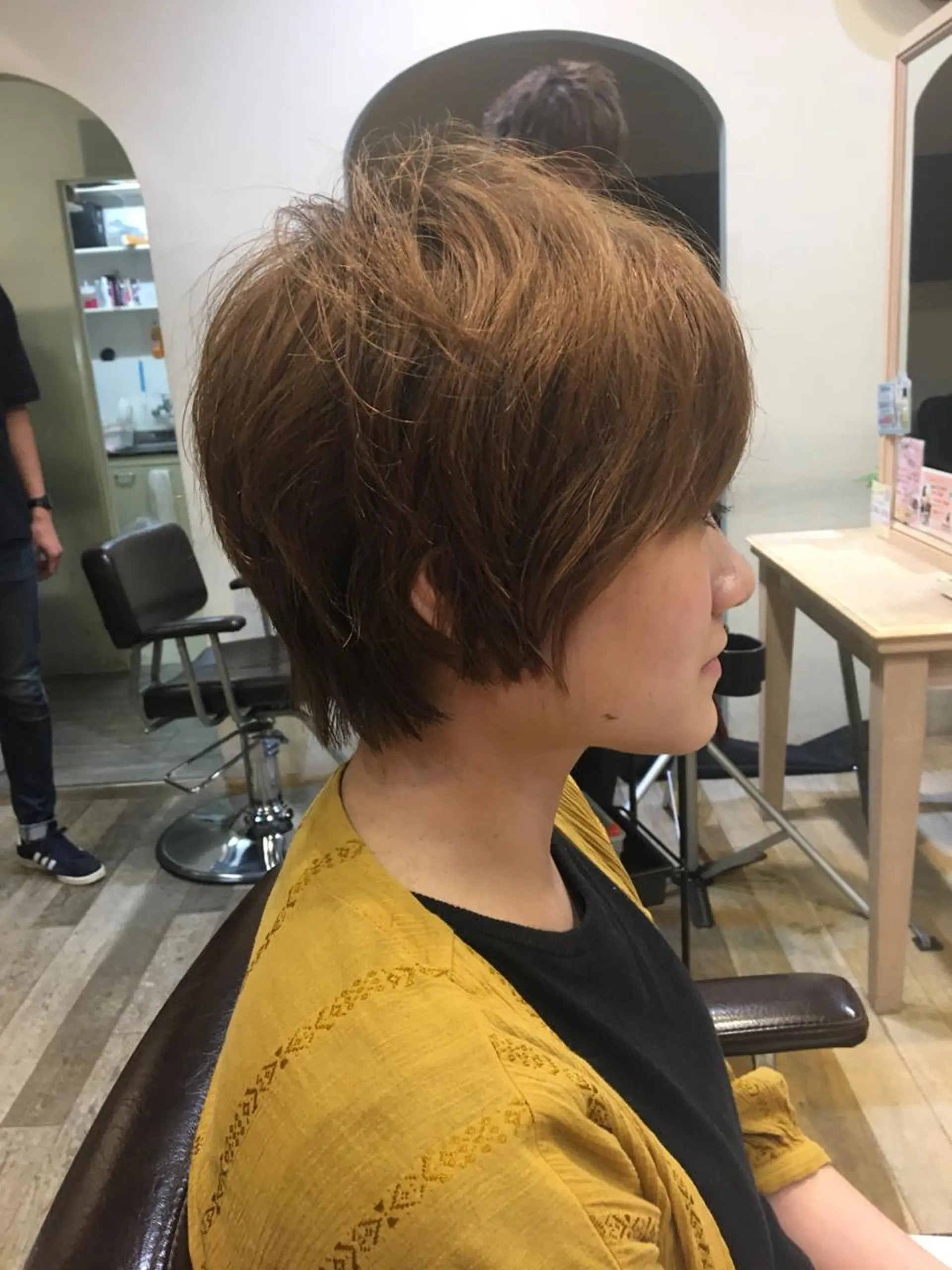 ショート 玉邑 美菜のヘアスタイル
