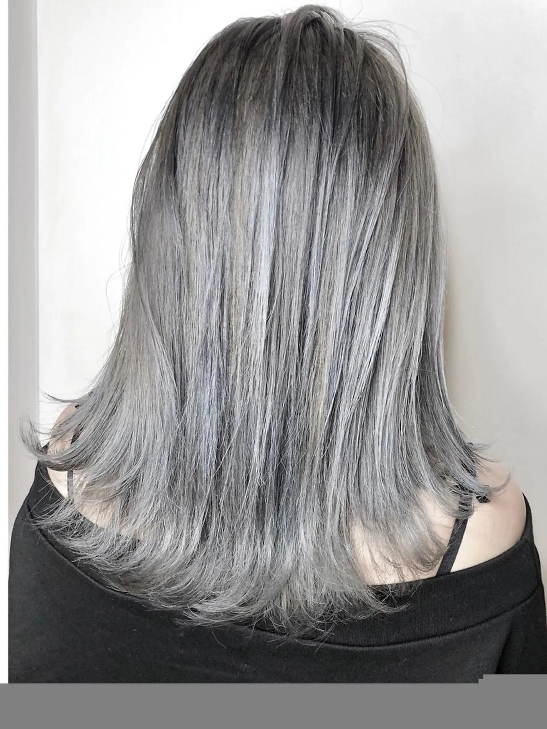 ミディアム カラー 髪質改善 カラー専門店のヘアスタイル