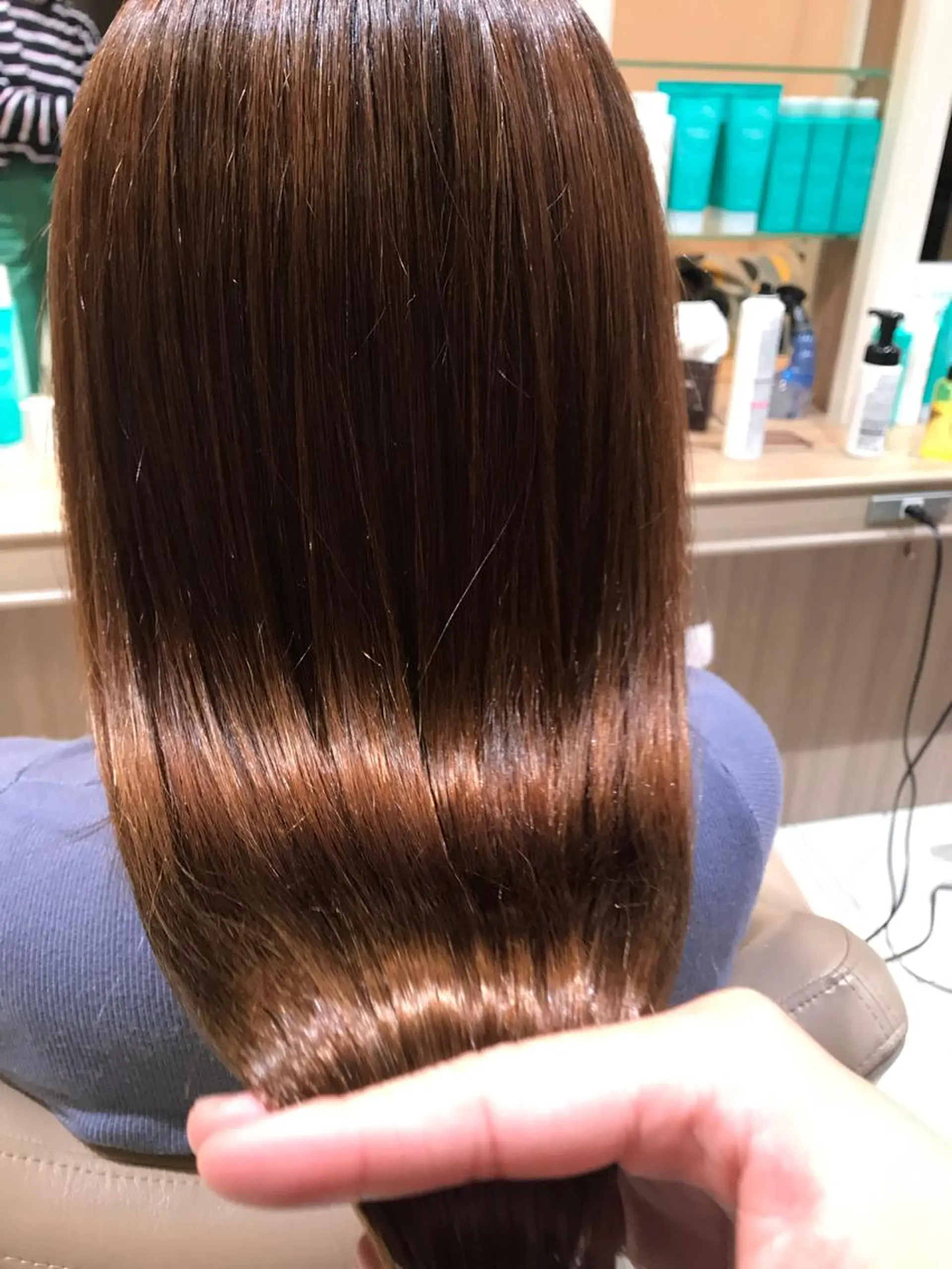 ロング パーマ 当日予約🆗✂︎ ウエモト　タクのヘアスタイル