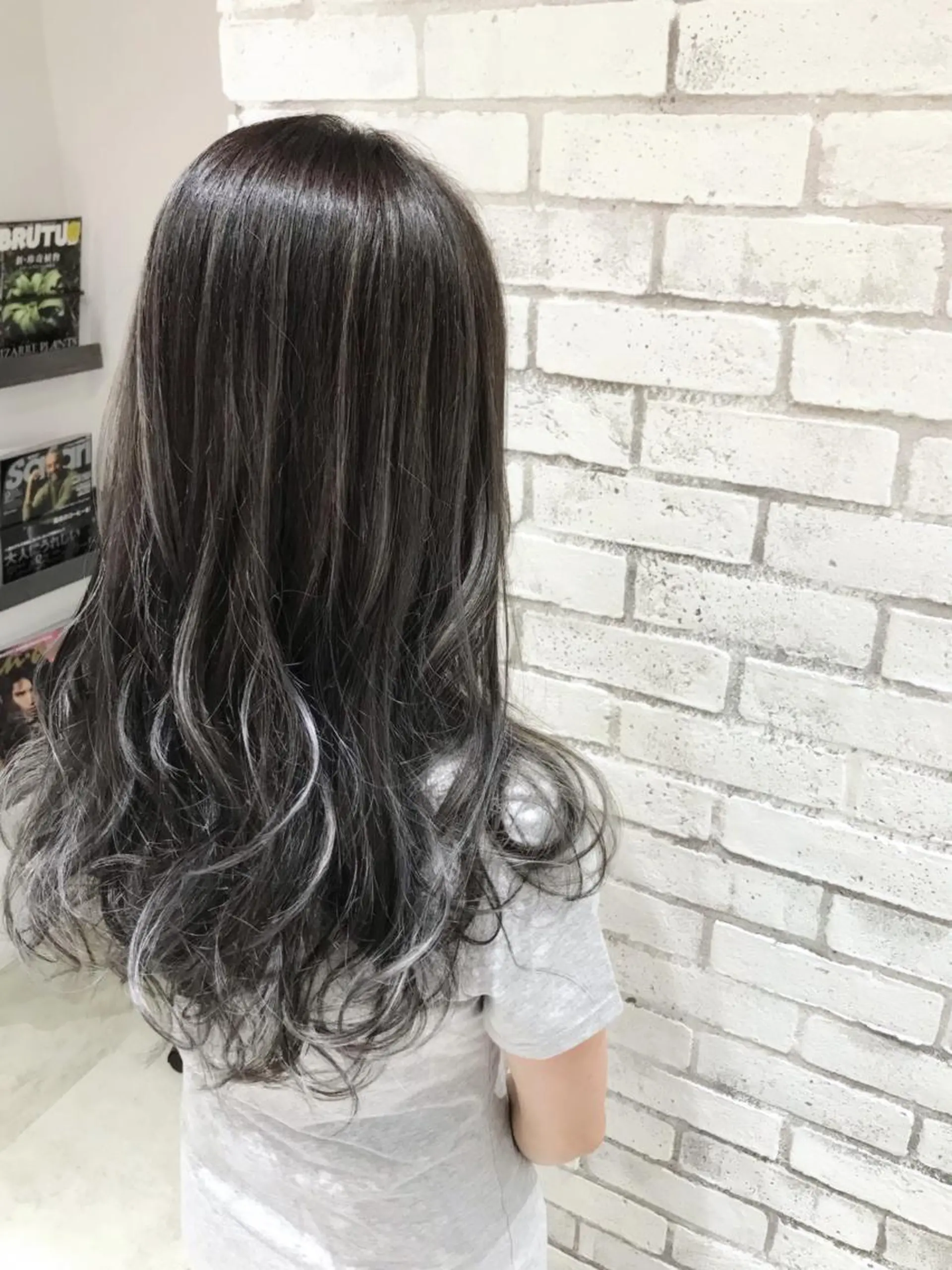 ロング カラー パーマ ヘアアレンジ メンズ キッズ ネイル マツエク・マツパ ヘアカラー バレイヤージュ/ 髪質改善/渡邉悟🌱のヘアスタイル