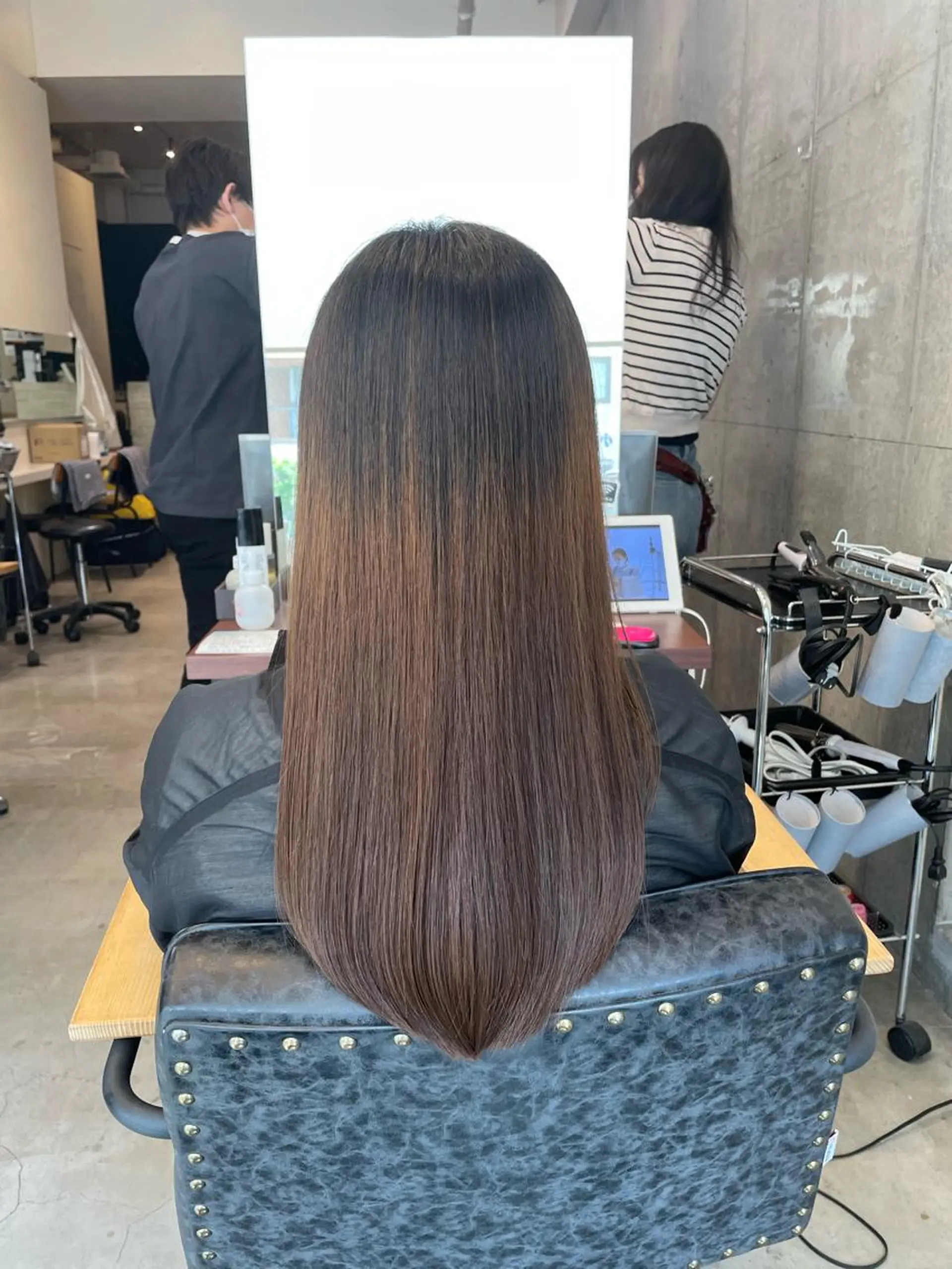 ロング 西大島美容師 渡部仁太のヘアスタイル