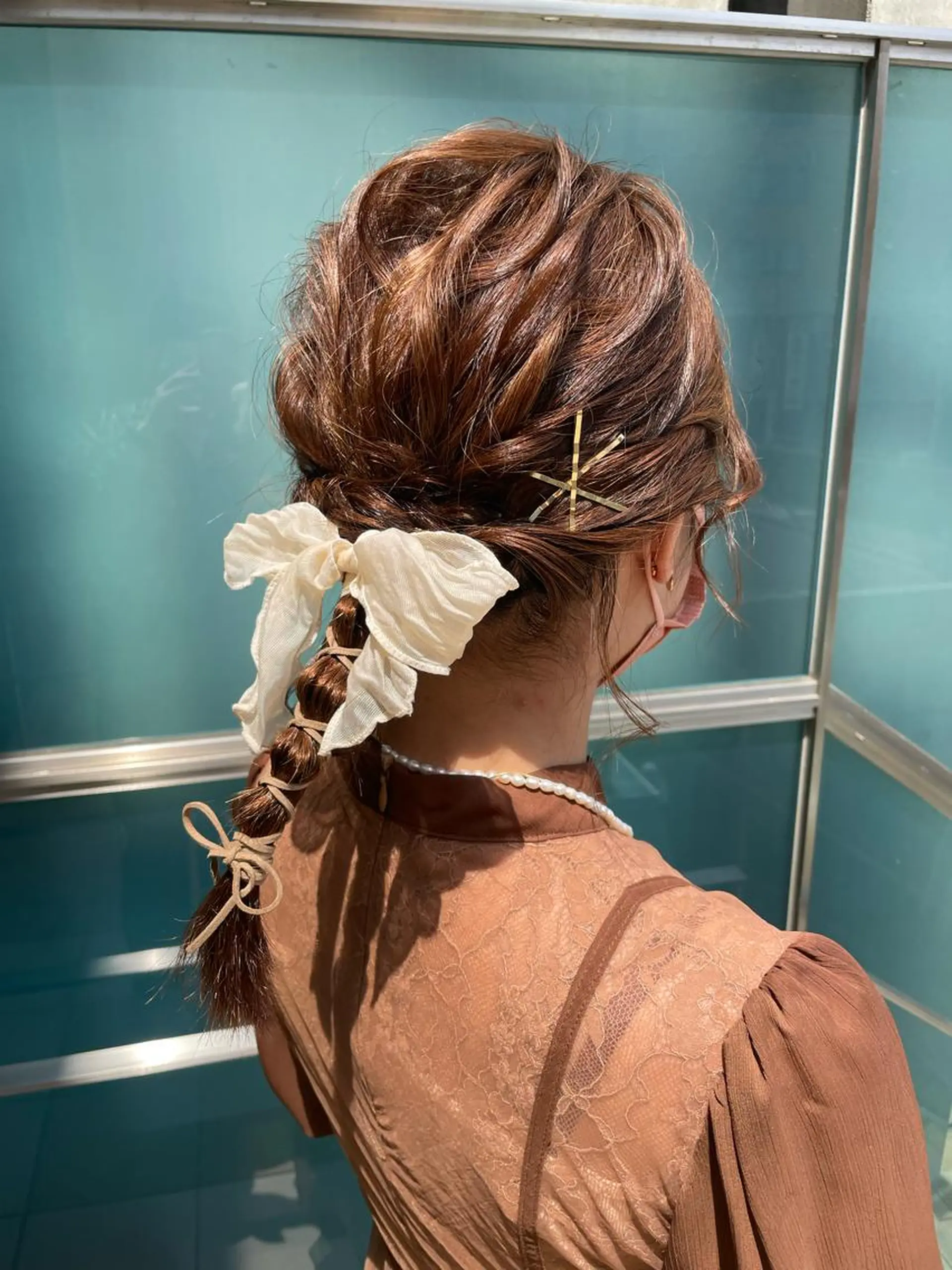 ミディアム ヘアセット N°rico川喜田 里衣のヘアスタイル