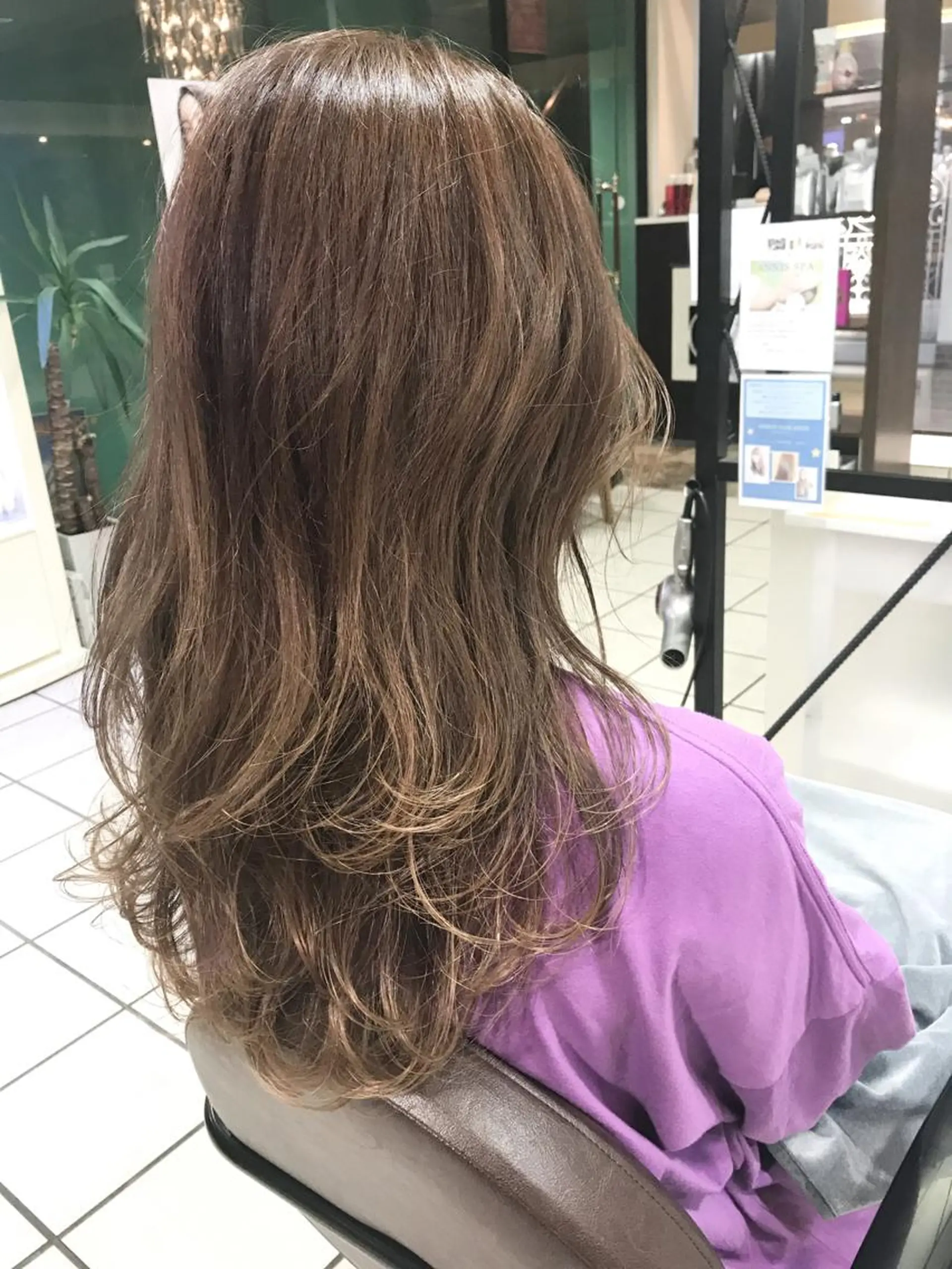 ロング カラー シールエクステ⭐️ オオミタクヤのヘアスタイル