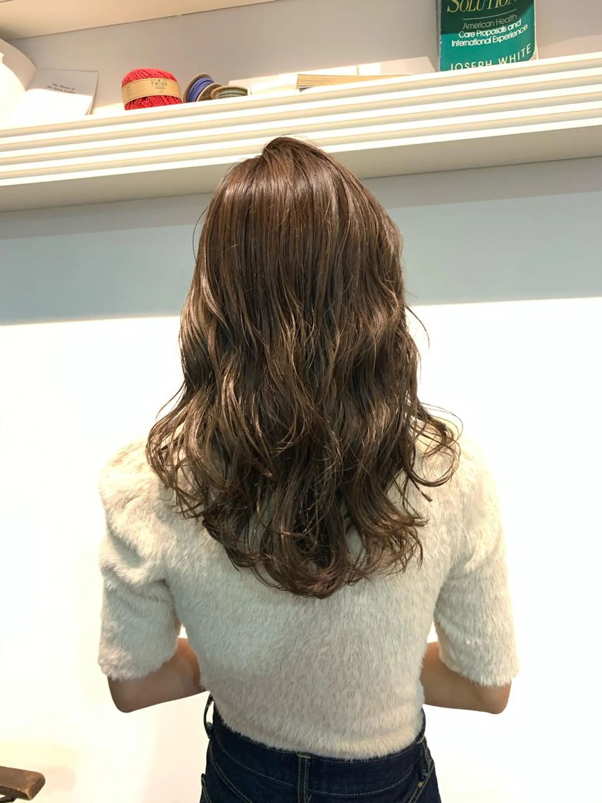 セミロング カット ヘアカラー トリートメント ヘッドスパ ヘアセット 大宮/山口 竣也のヘアスタイル