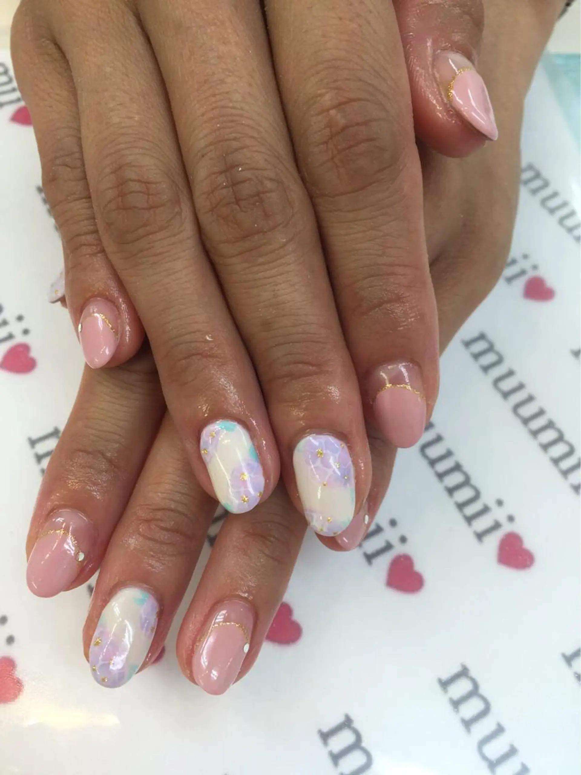 ネイル 東十条muumii ネイルまつ毛のネイルデザイン