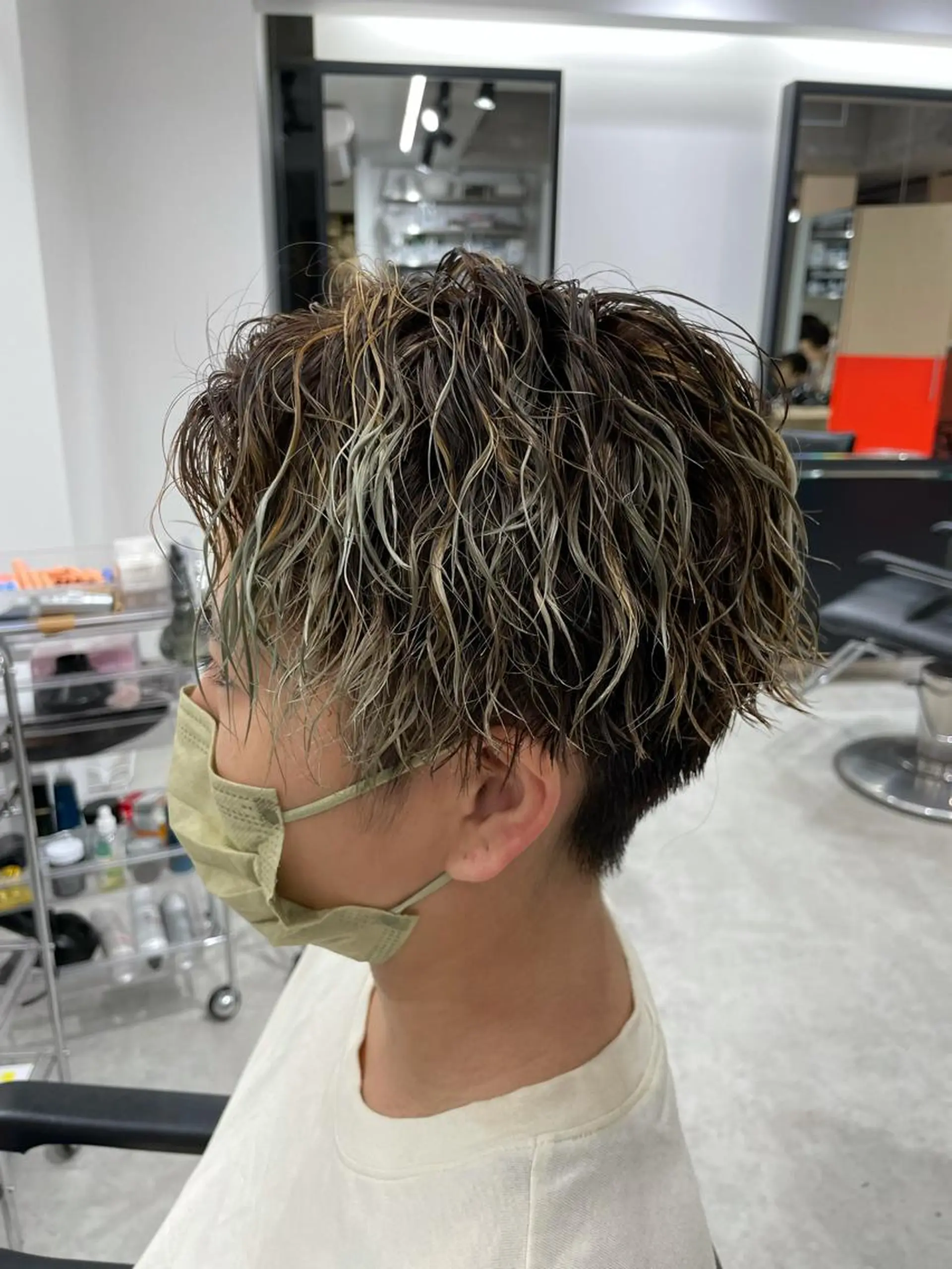 ショート パーマ fifth 山中達也のヘアスタイル